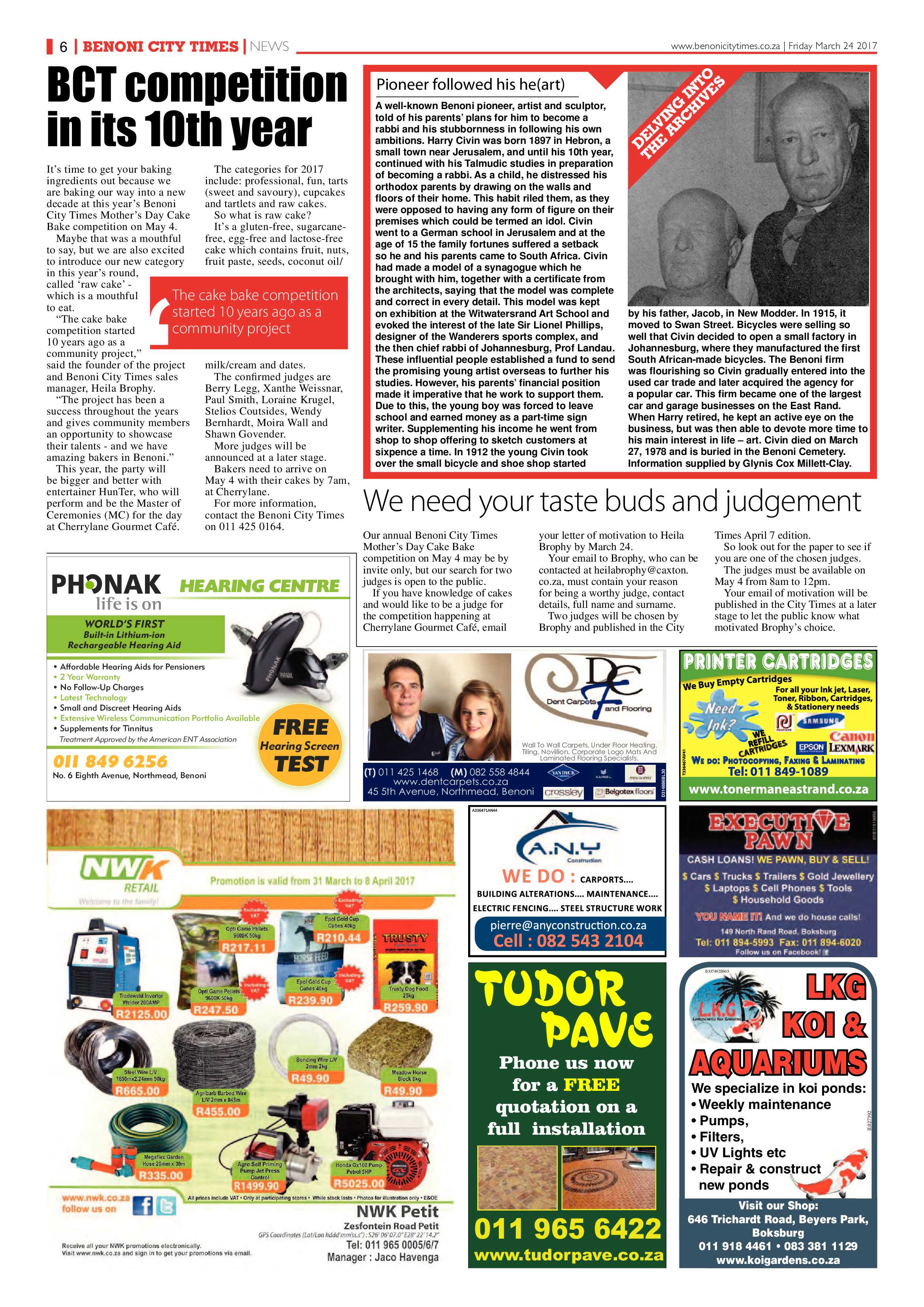 Benoni City Times 23 March 2017 page 6