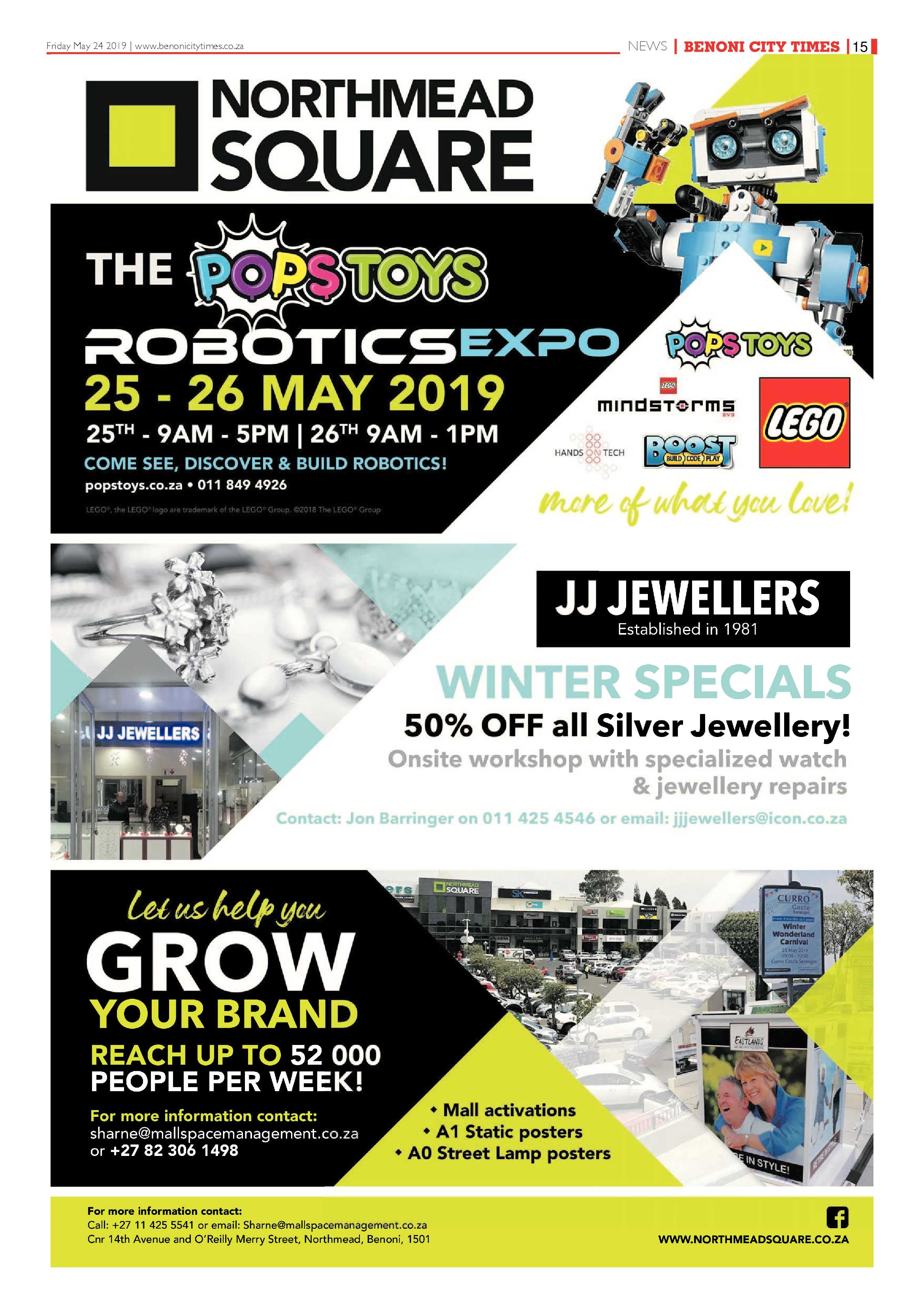 Benoni City Times 23 May 2019 page 15