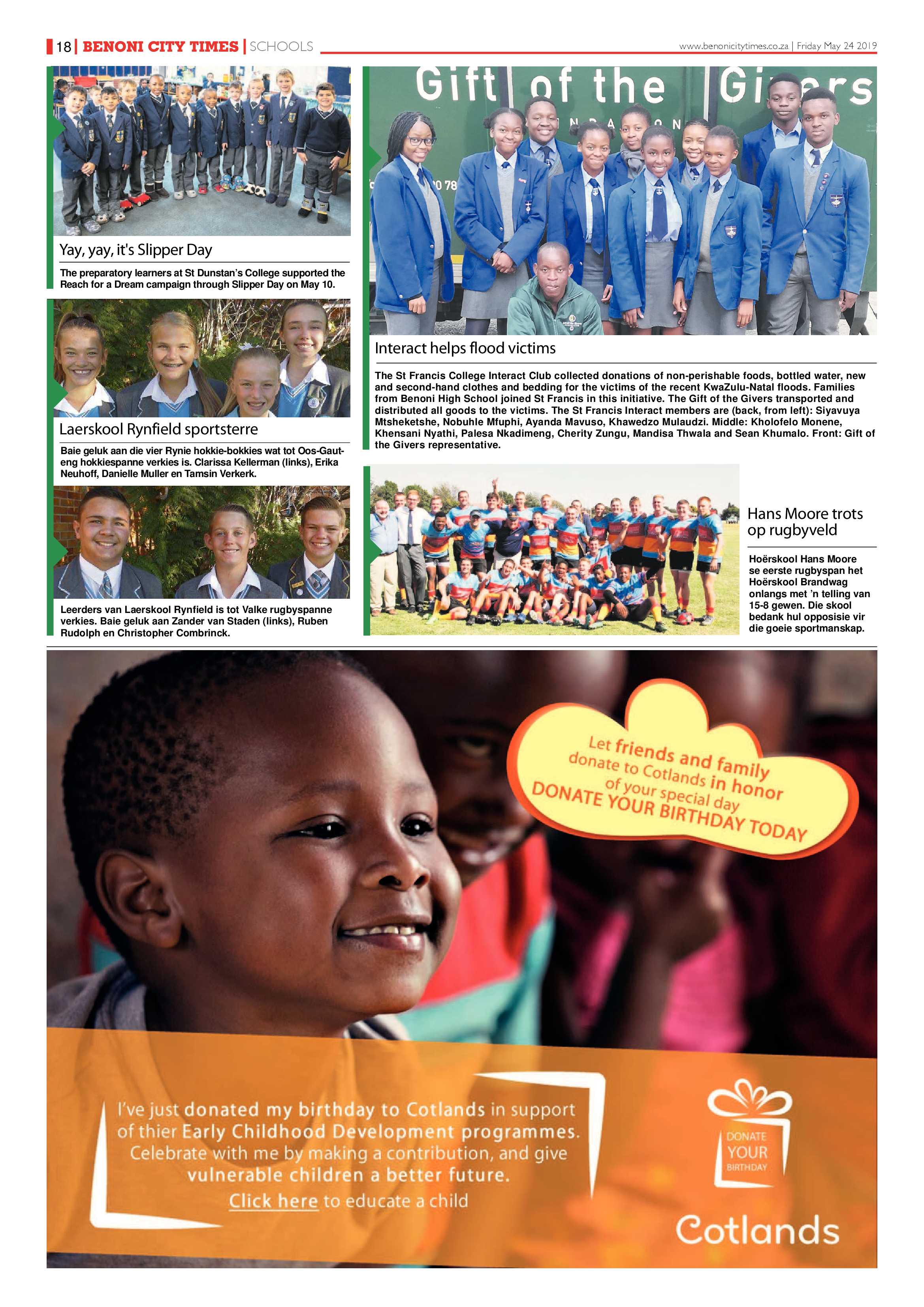 Benoni City Times 23 May 2019 page 18