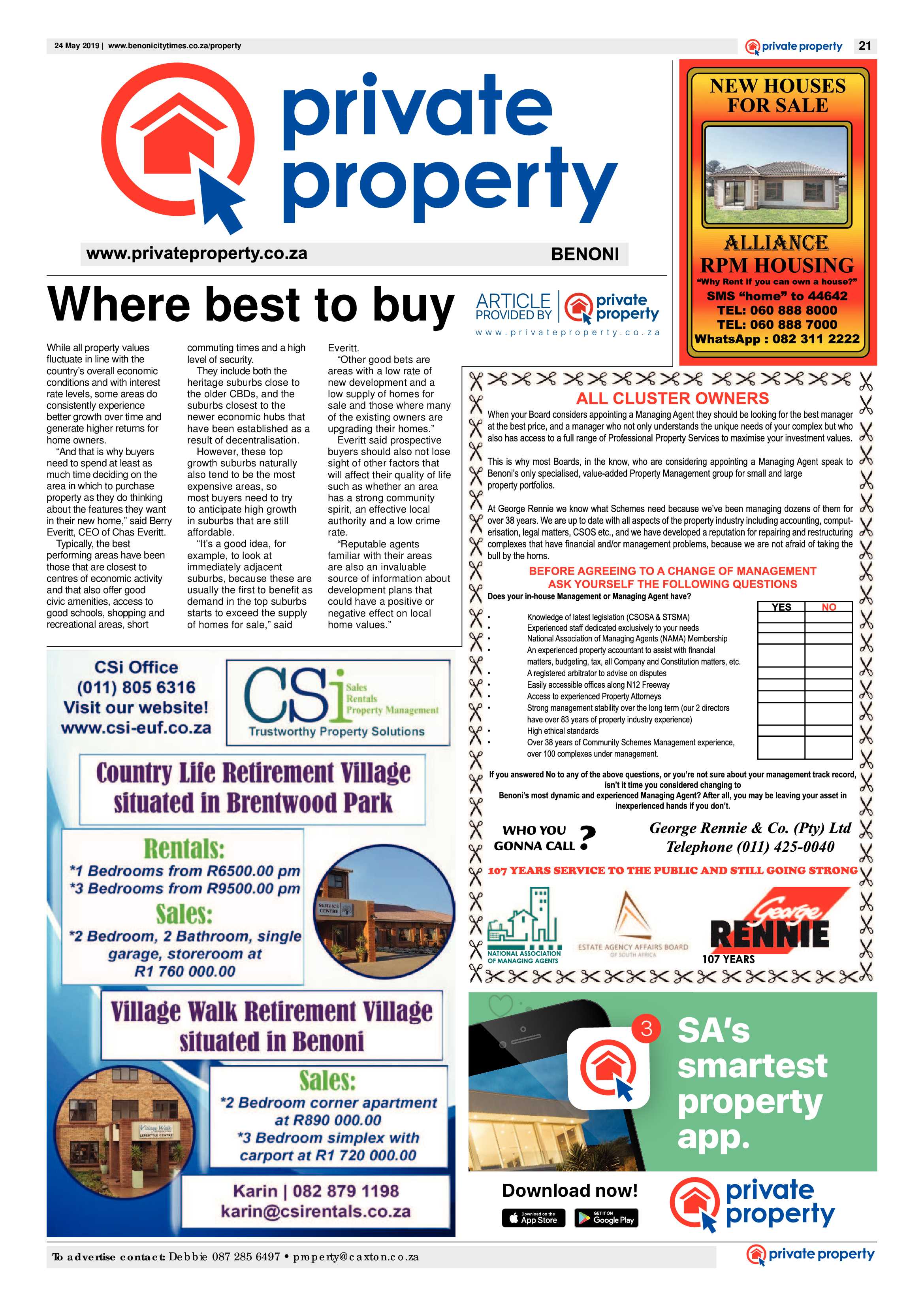 Benoni City Times 23 May 2019 page 21