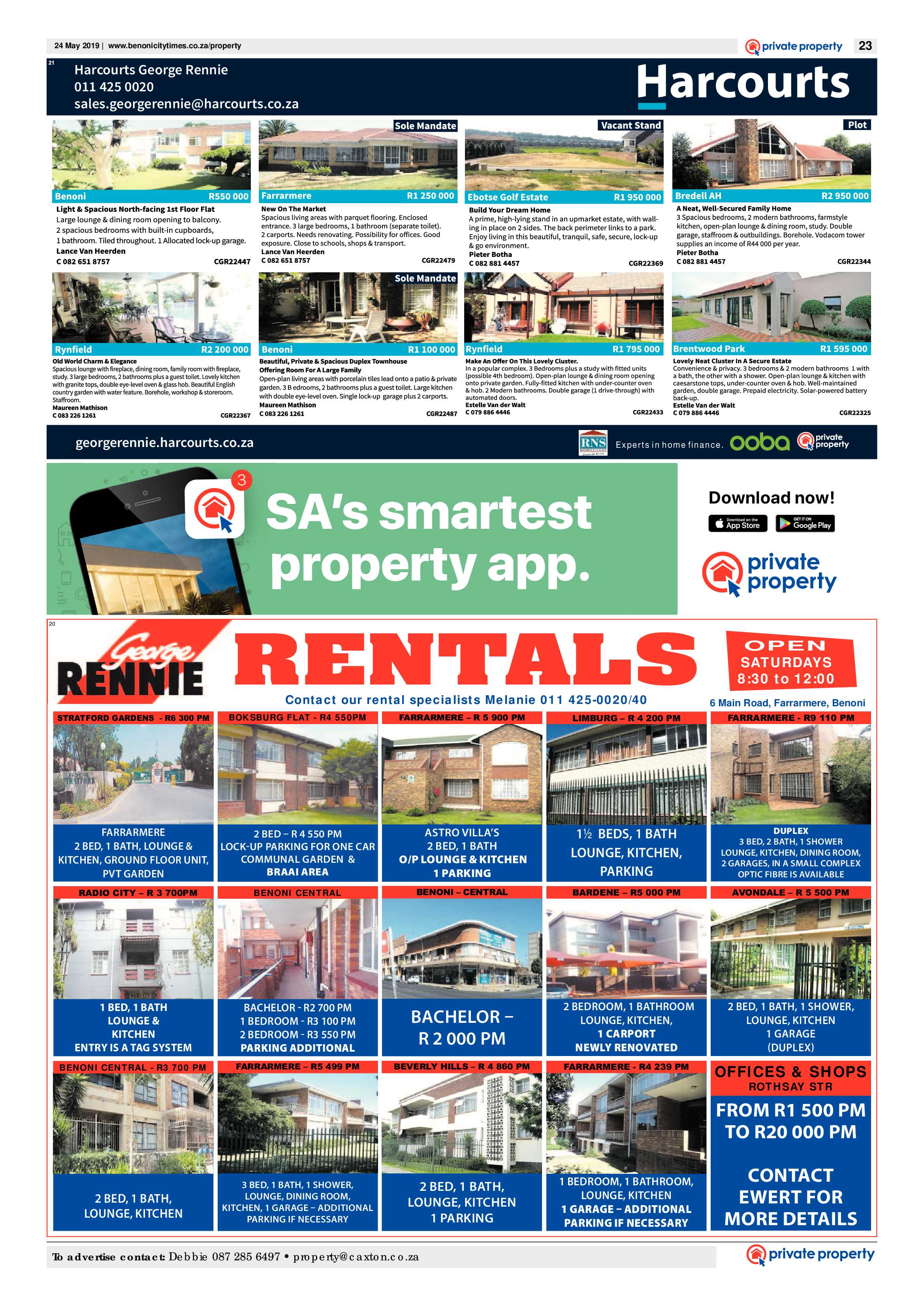 Benoni City Times 23 May 2019 page 23