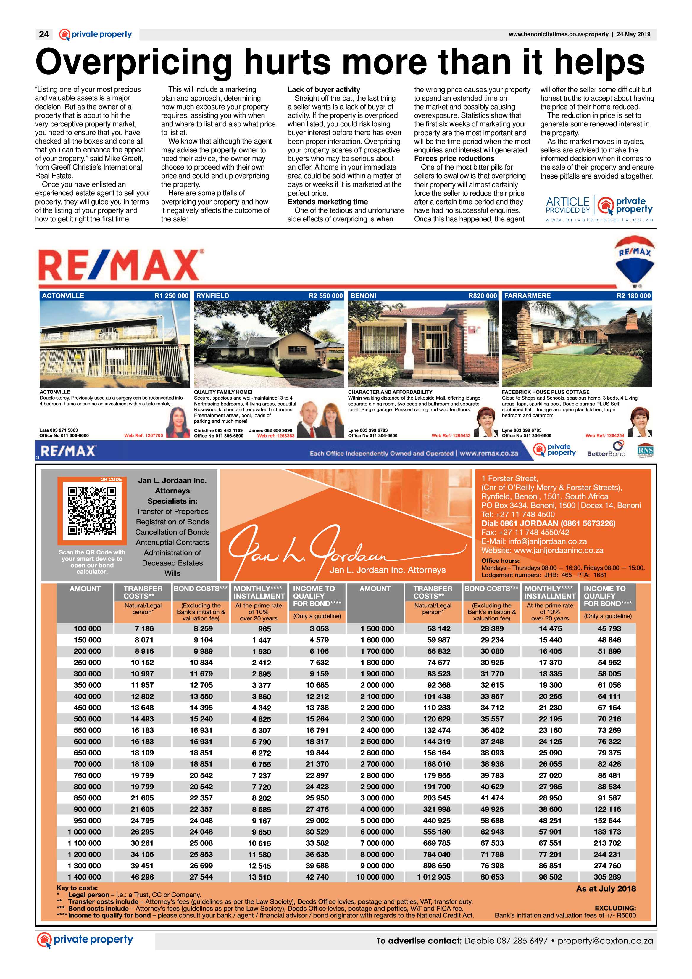 Benoni City Times 23 May 2019 page 24