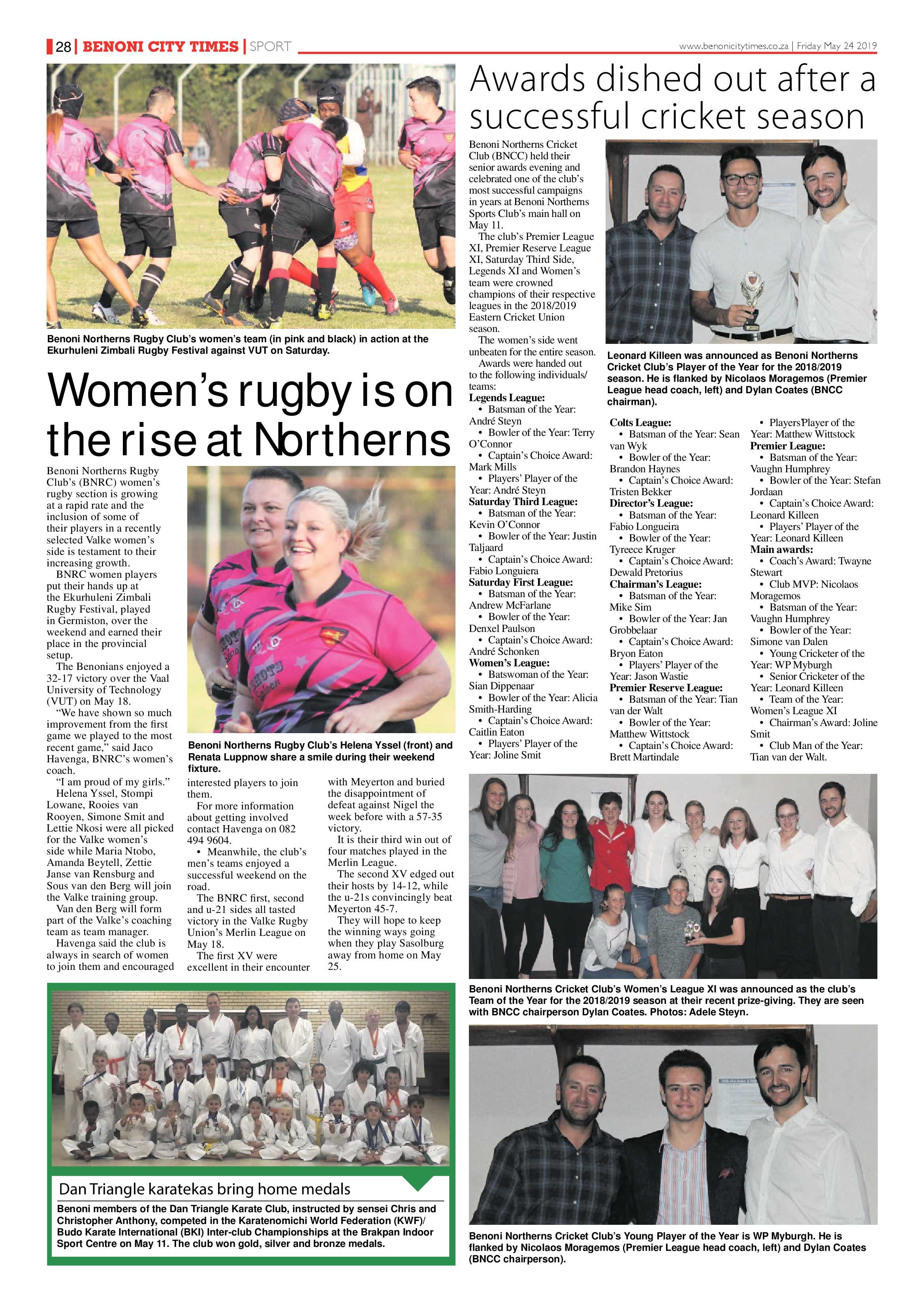 Benoni City Times 23 May 2019 page 28