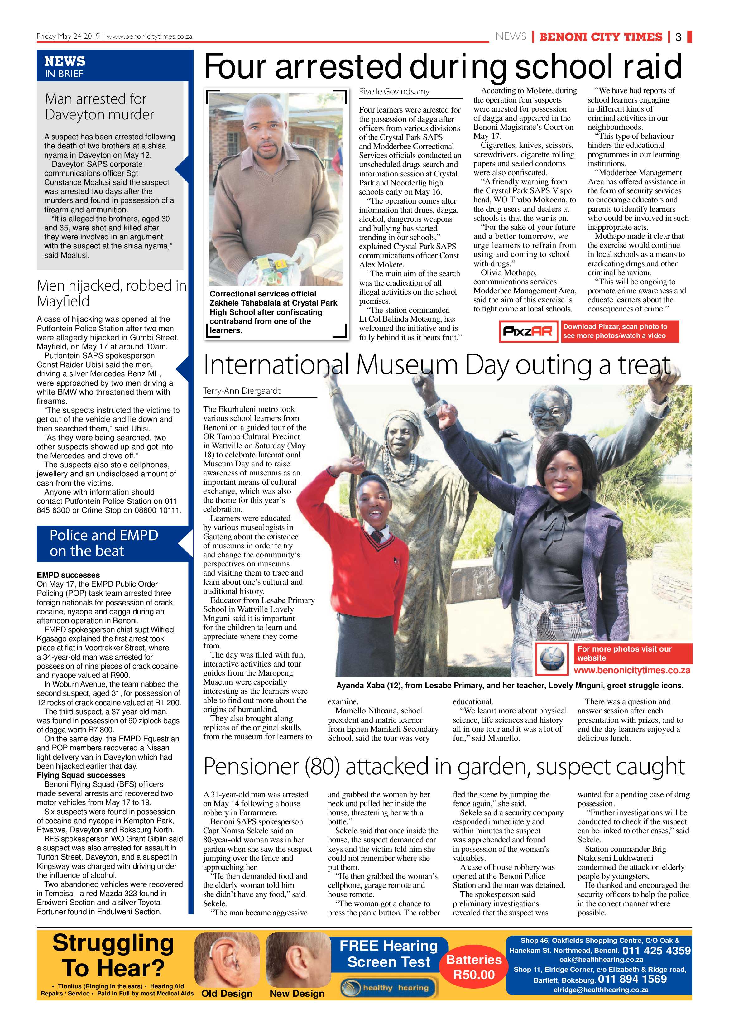 Benoni City Times 23 May 2019 page 3