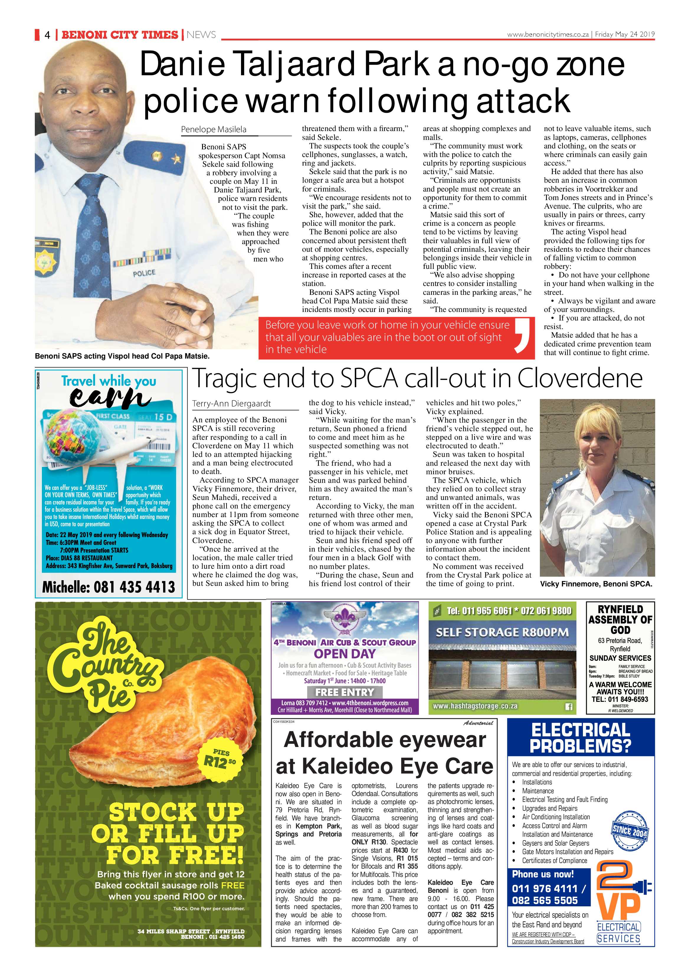 Benoni City Times 23 May 2019 page 4