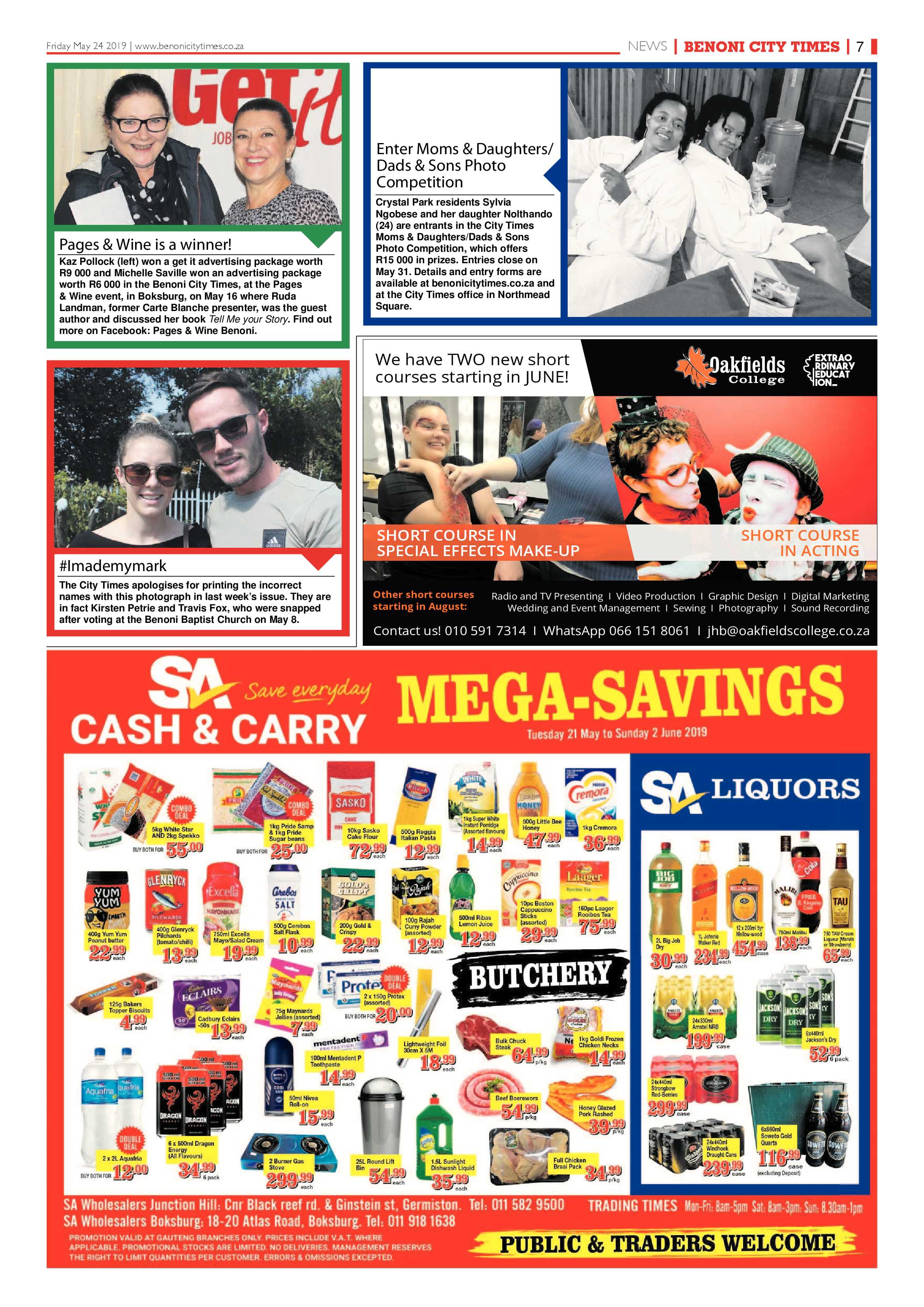 Benoni City Times 23 May 2019 page 7