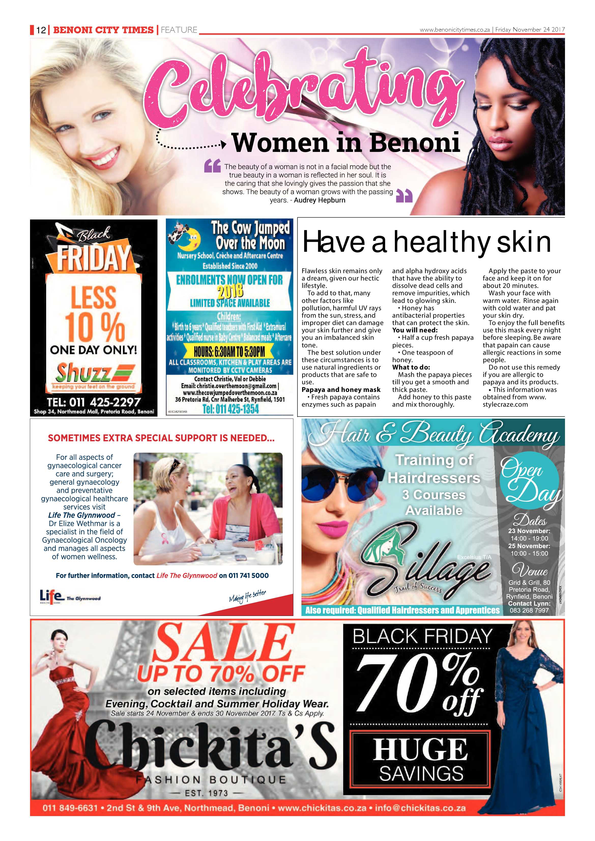 Benoni City Times 23 November 2017 page 14