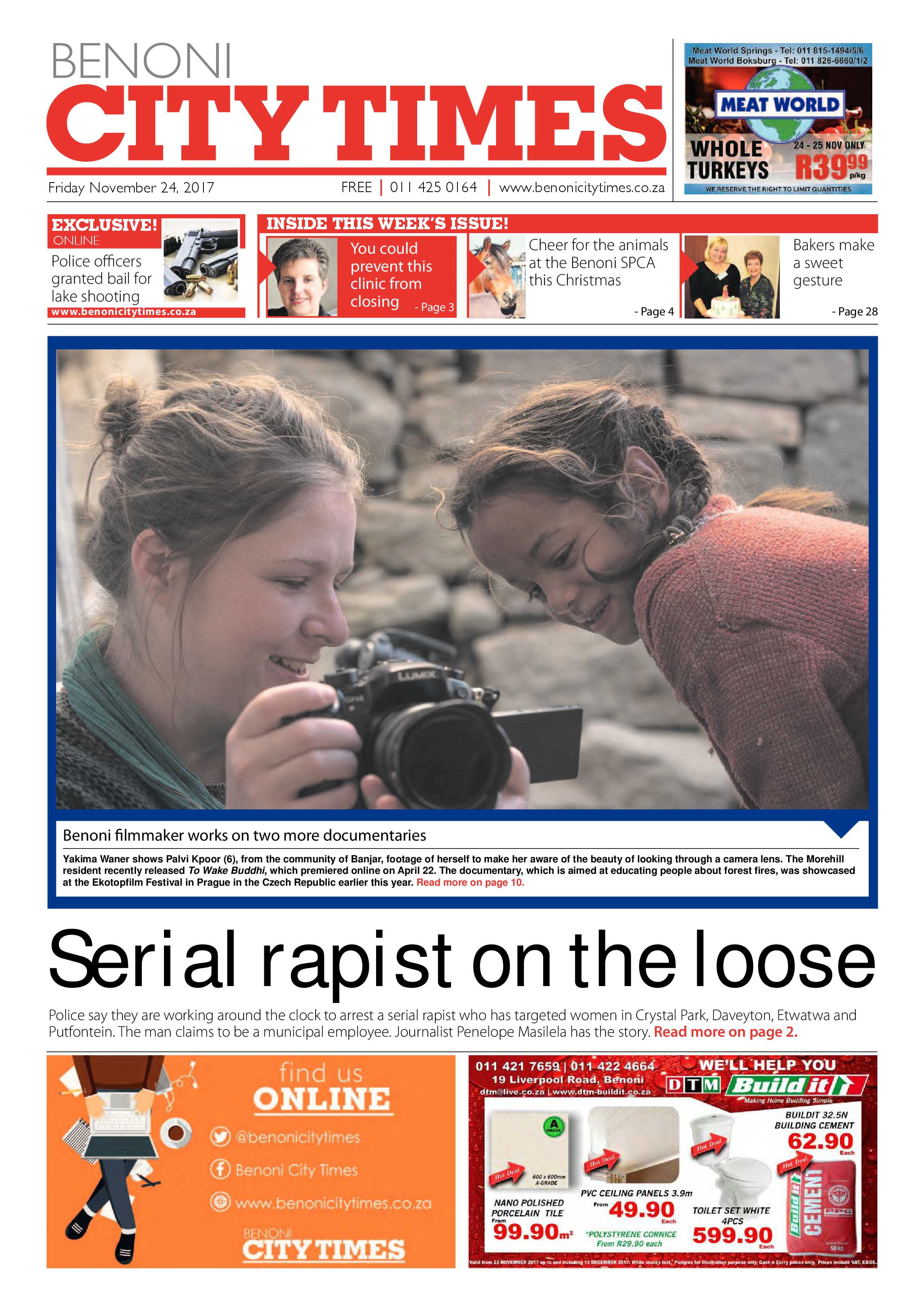 Benoni City Times 23 November 2017 page 3