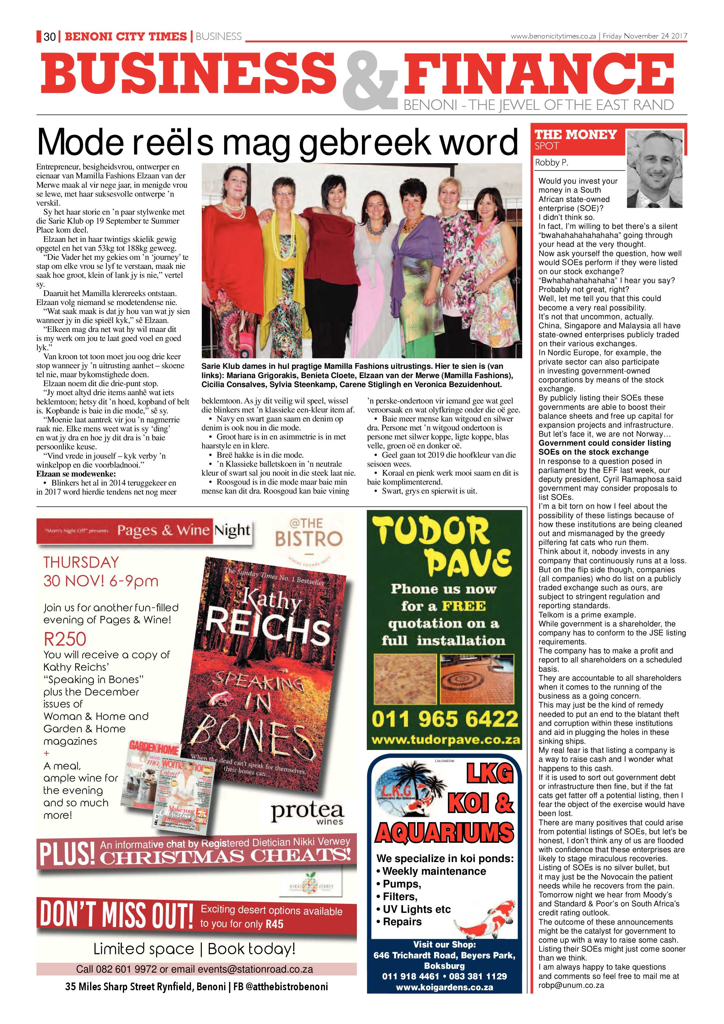 Benoni City Times 23 November 2017 page 32