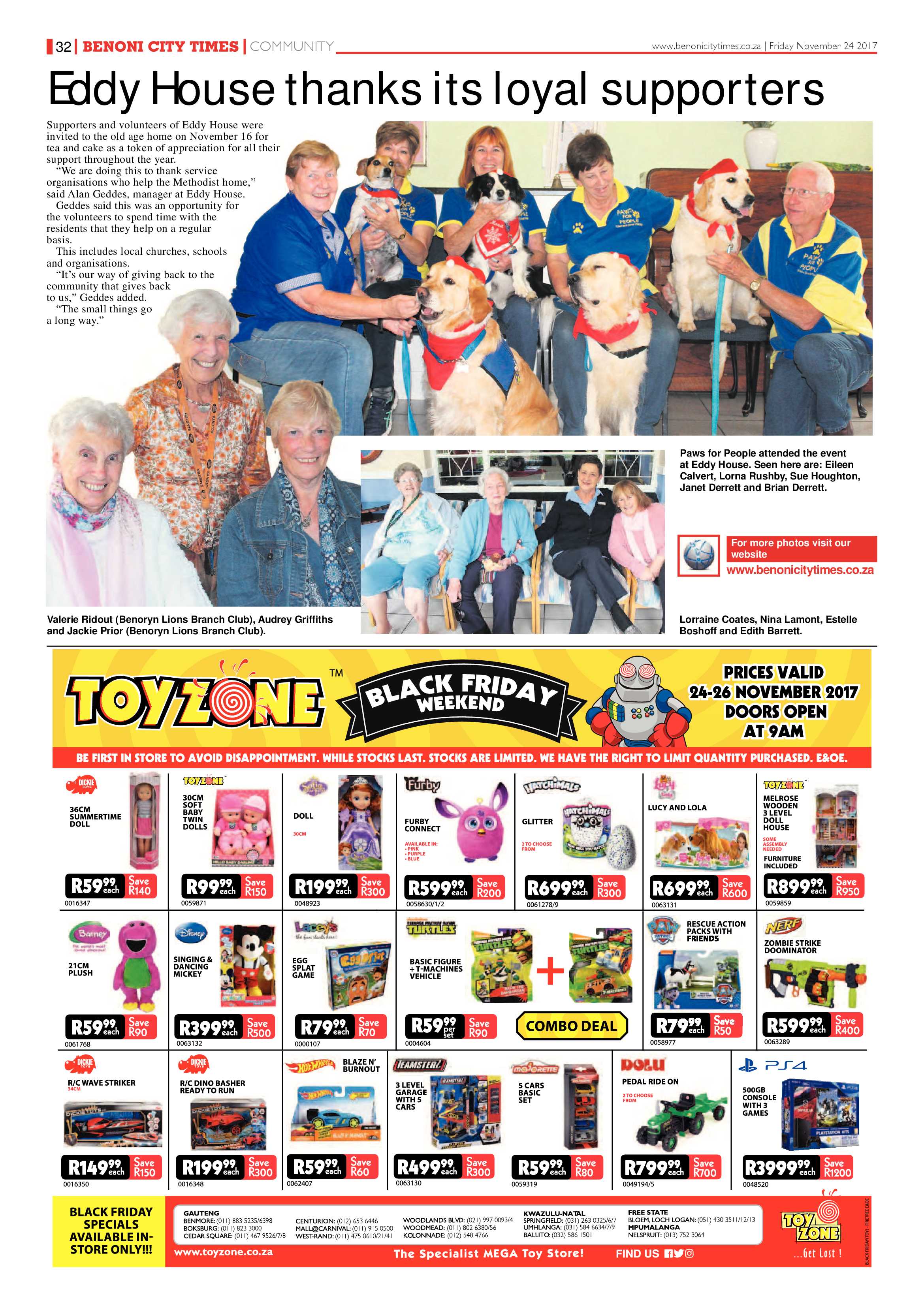 Benoni City Times 23 November 2017 page 34