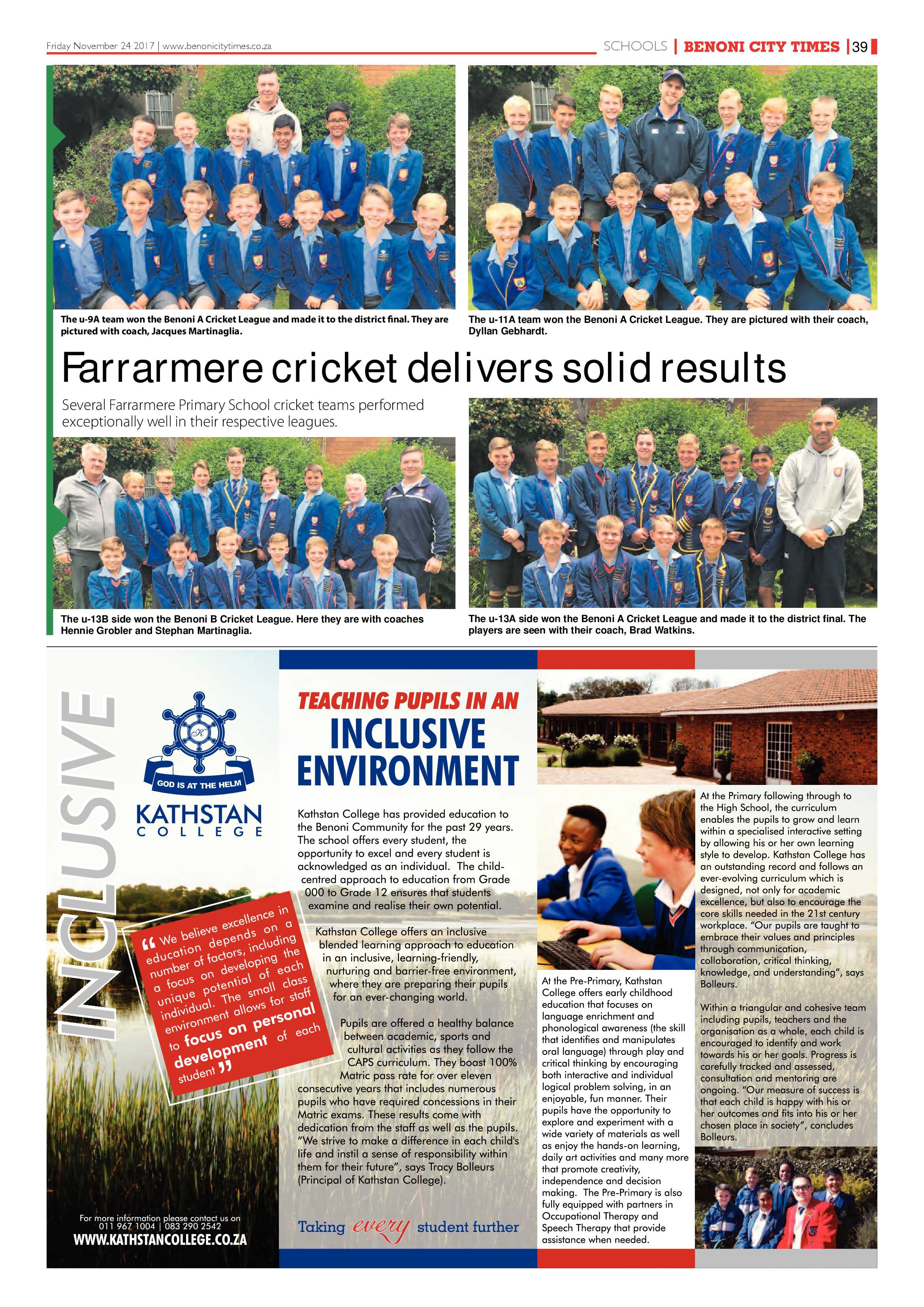 Benoni City Times 23 November 2017 page 41