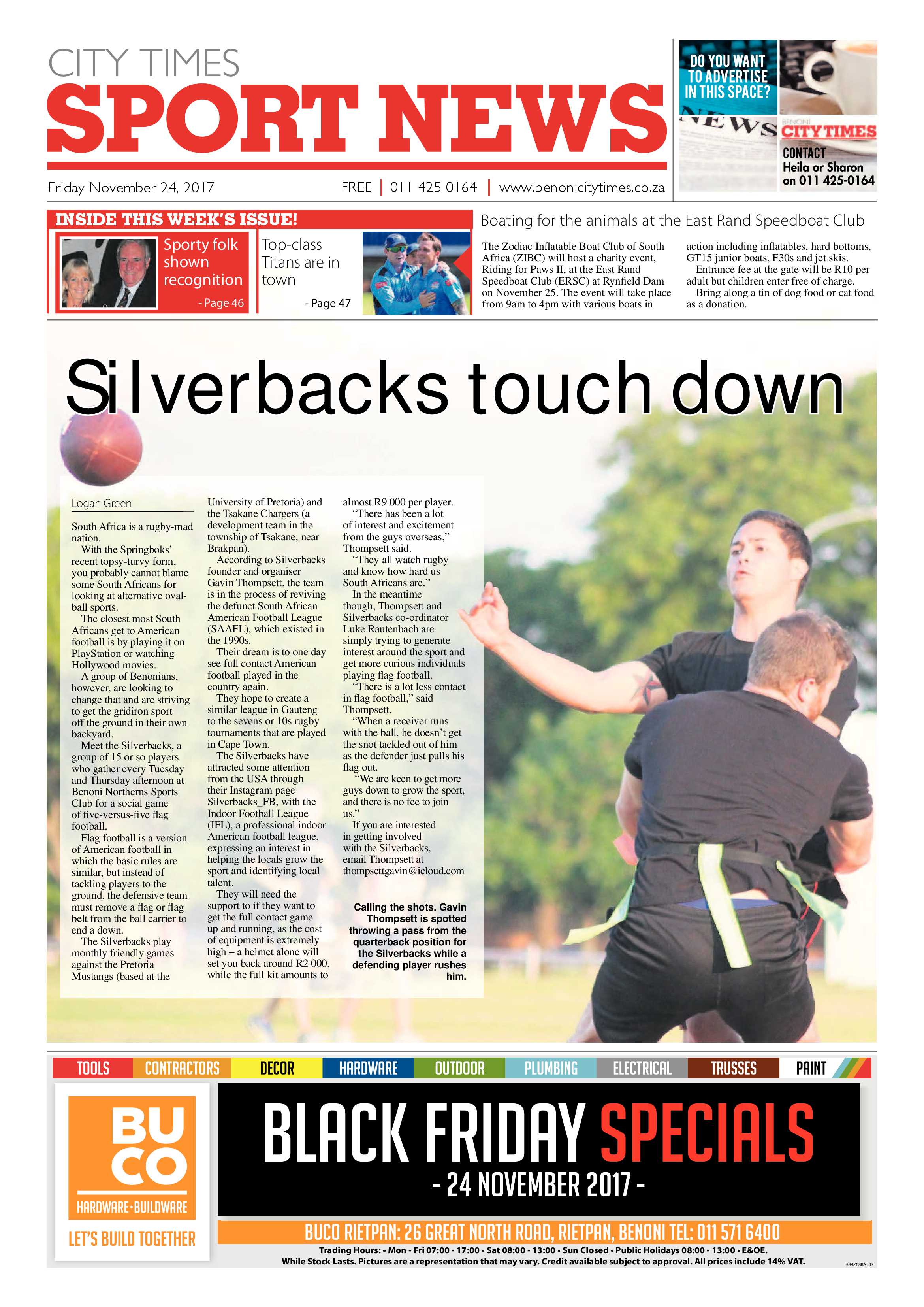 Benoni City Times 23 November 2017 page 50
