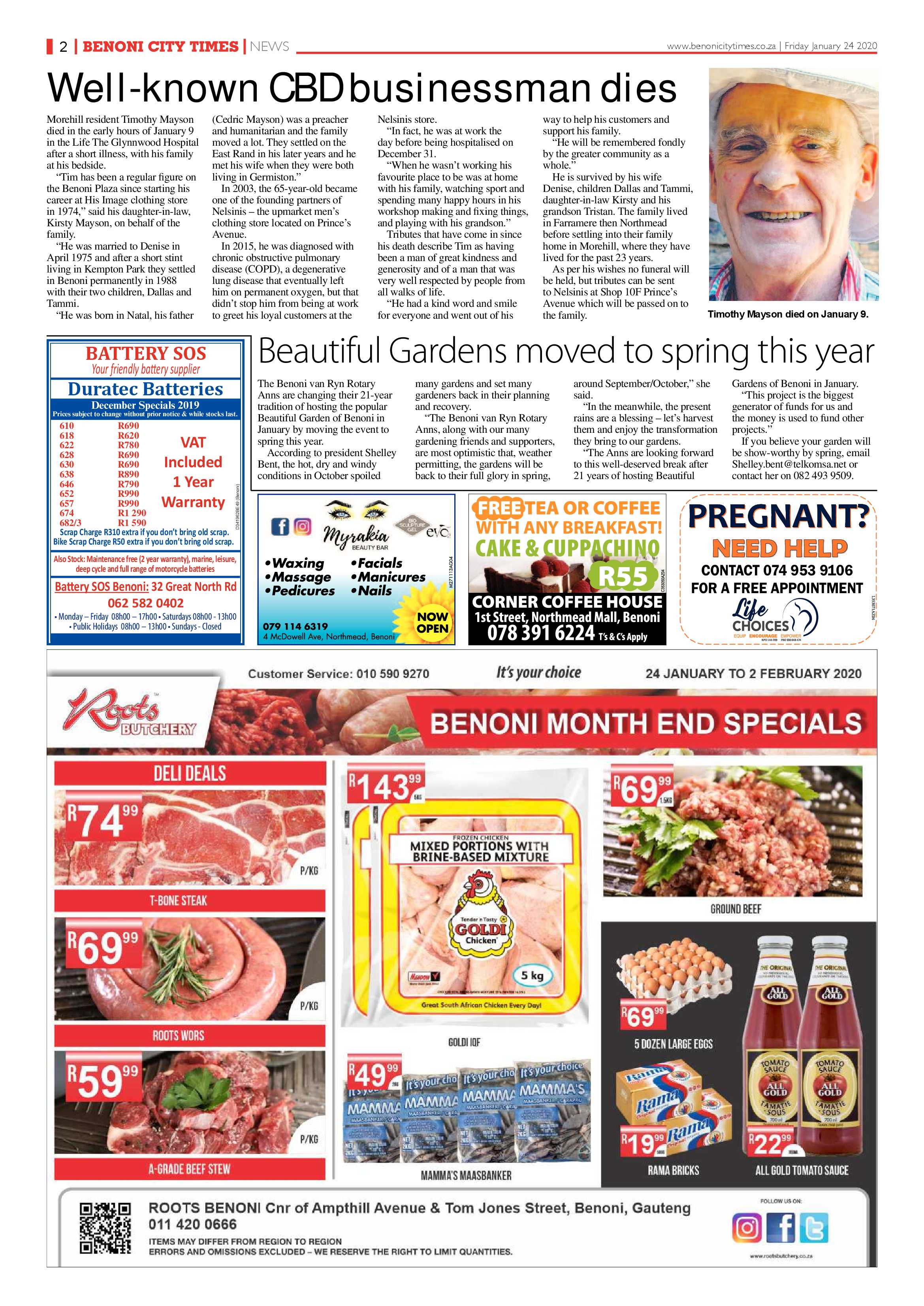 Benoni City Times 23 january 2020 page 2