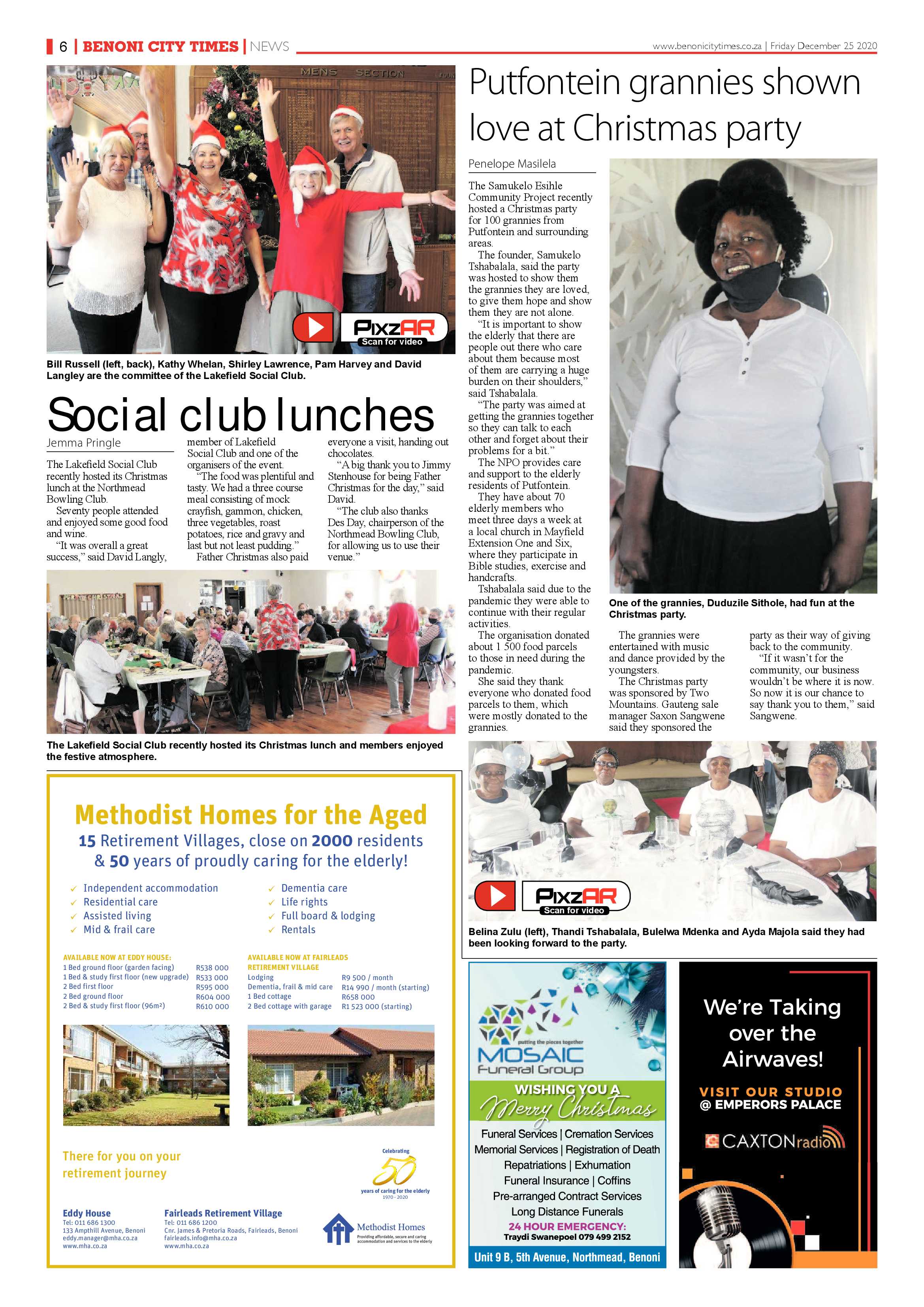 Benoni City Times 24 December 2020 page 6