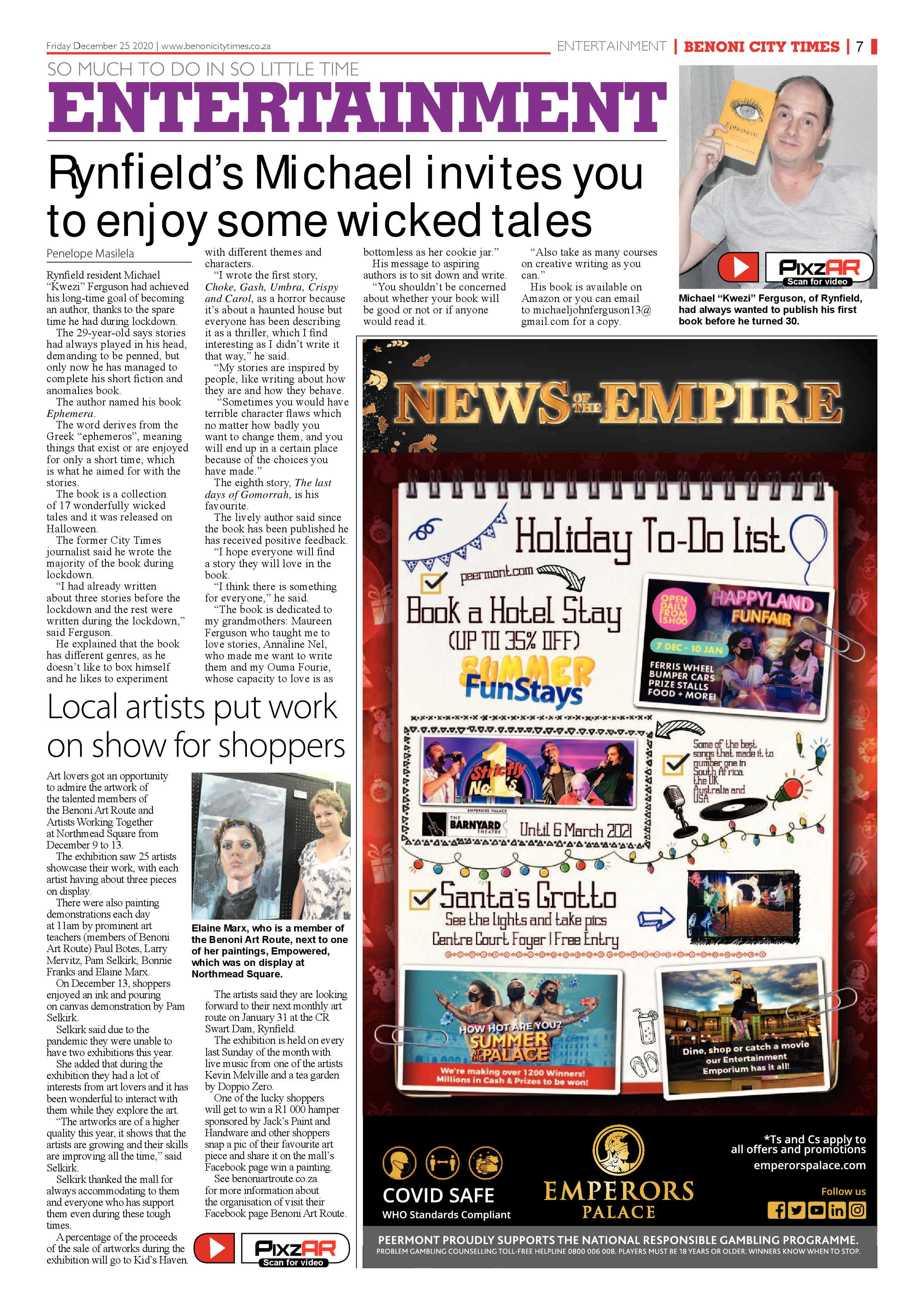 Benoni City Times 24 December 2020 page 7