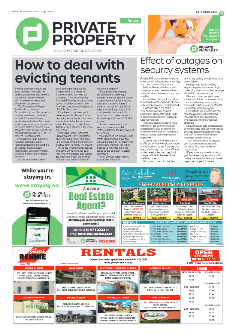Benoni City Times 24 February 2023 page 11