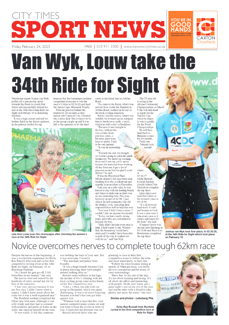 Benoni City Times 24 February 2023 page 16