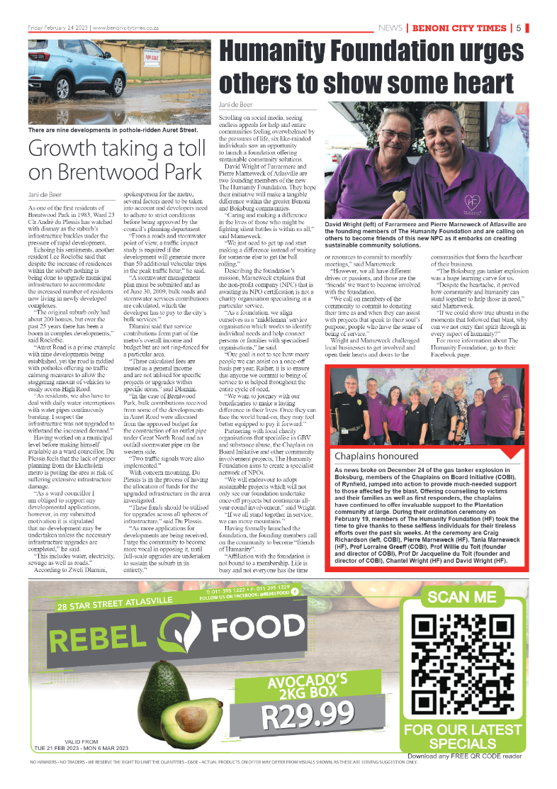 Benoni City Times 24 February 2023 page 5