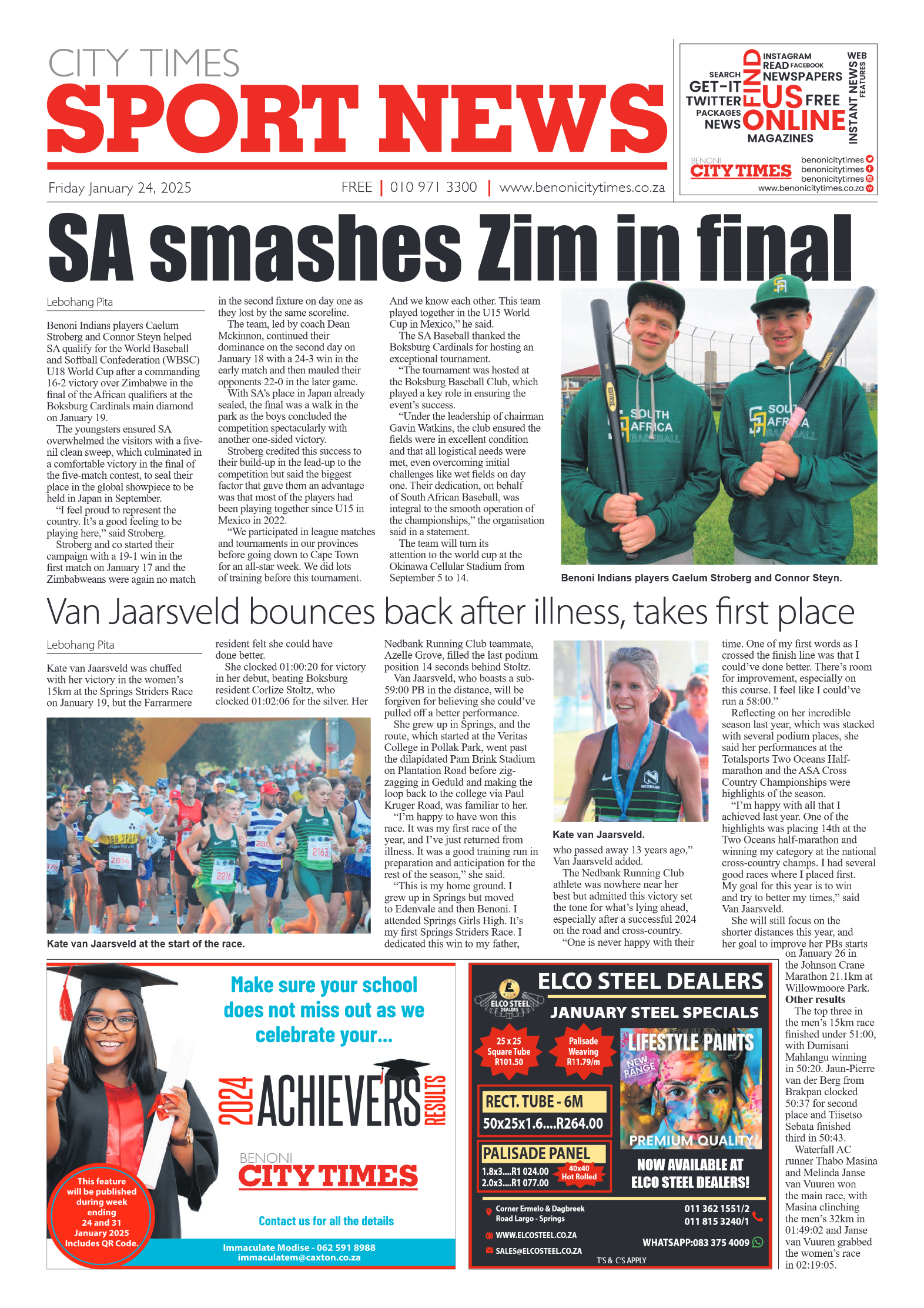 Benoni City Times 24 January 2025 page 12