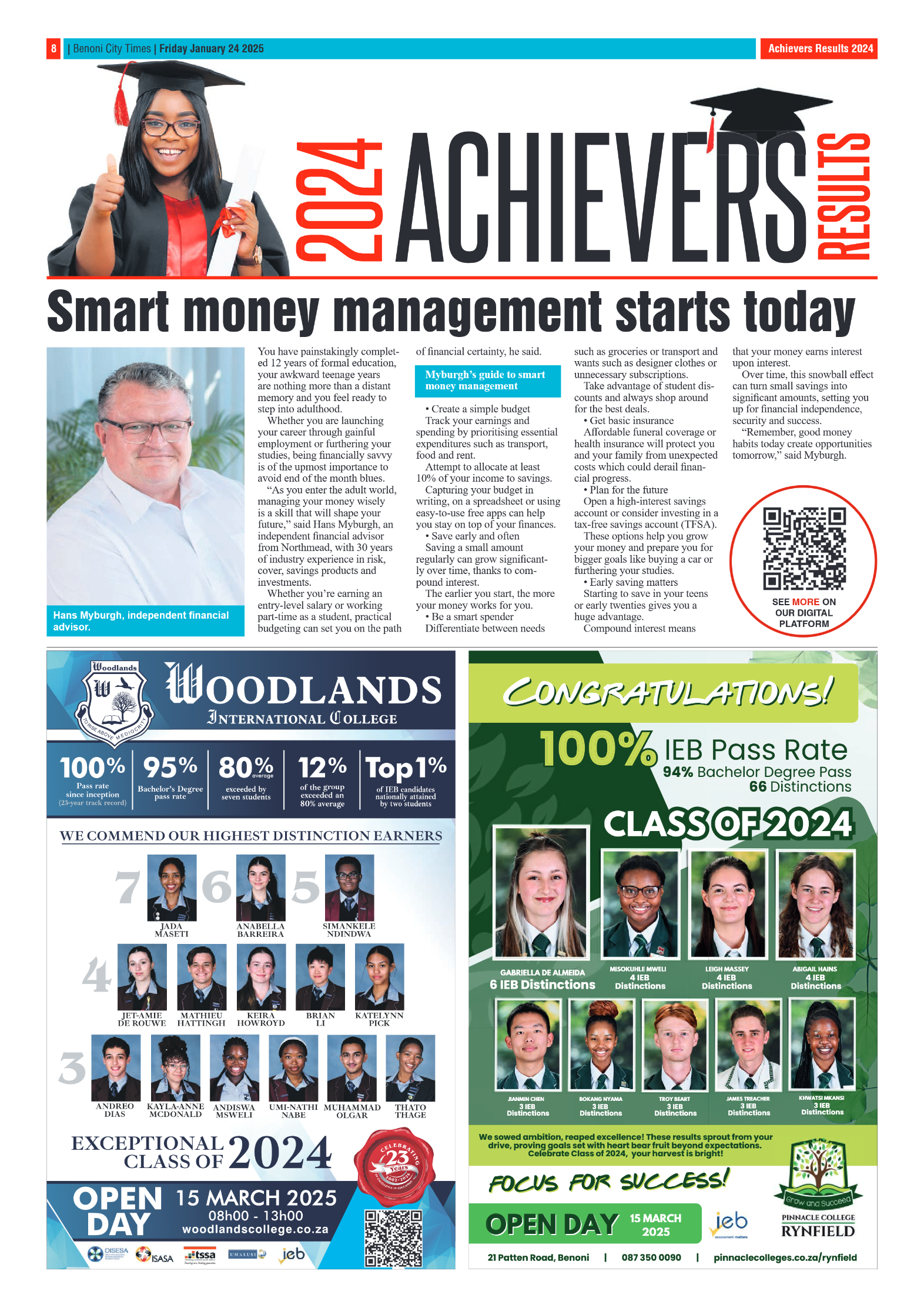 Benoni City Times 24 January 2025 page 8