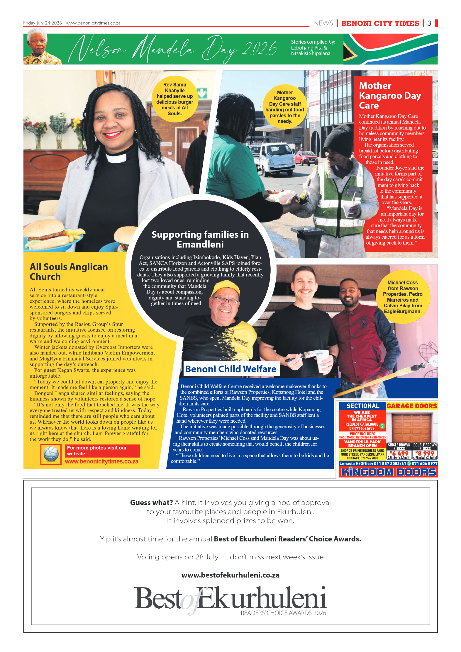 Benoni City Times 24 July 2026 page 3