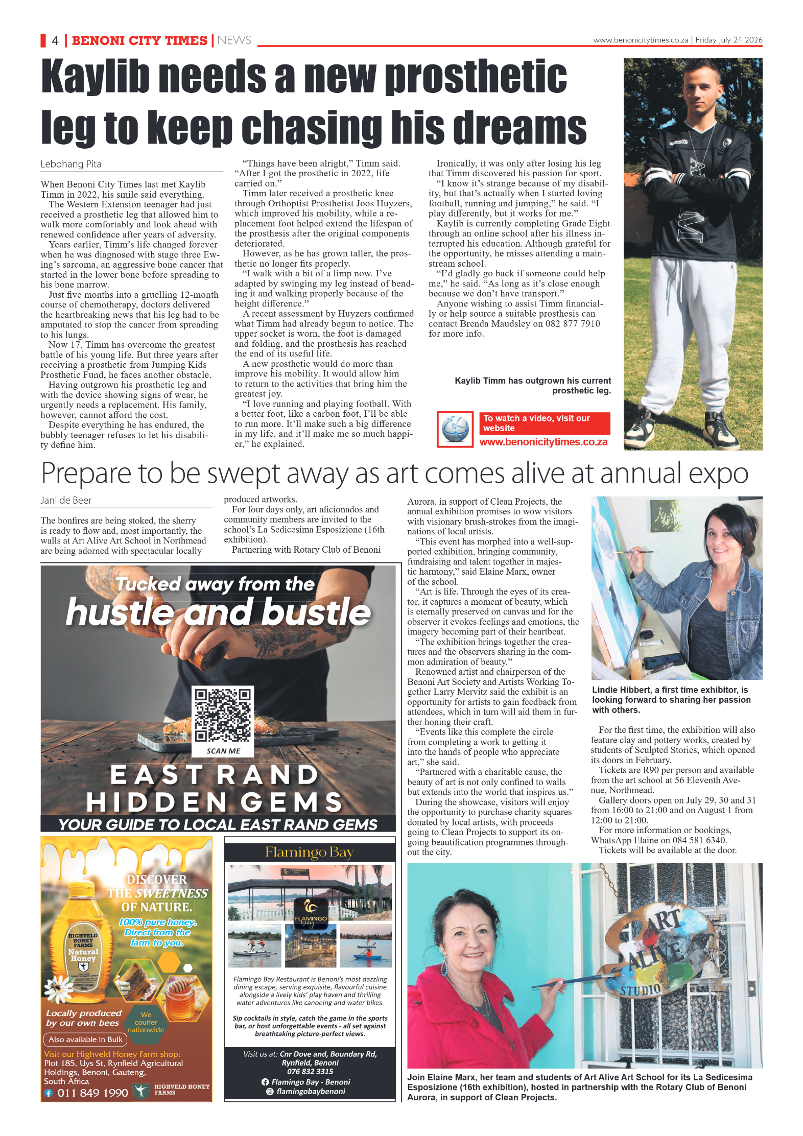 Benoni City Times 24 July 2026 page 4