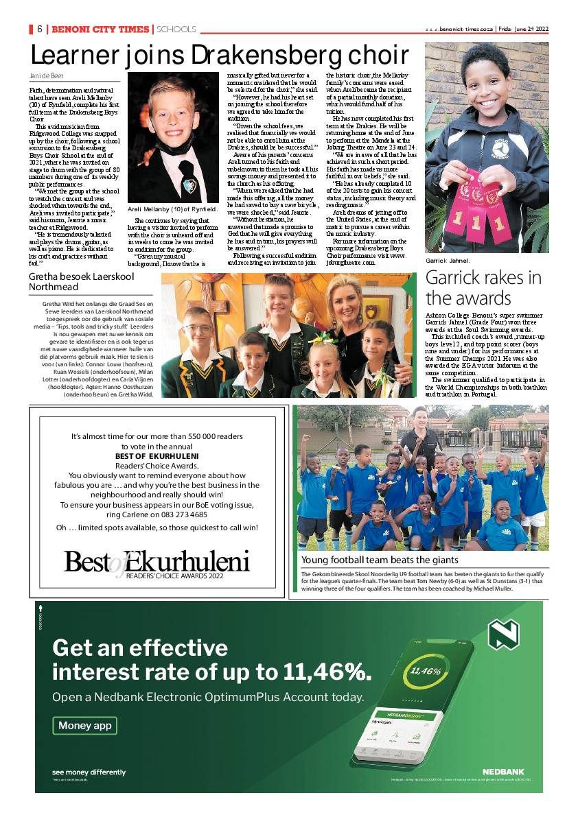 Benoni City Times 24 June 2022 page 6