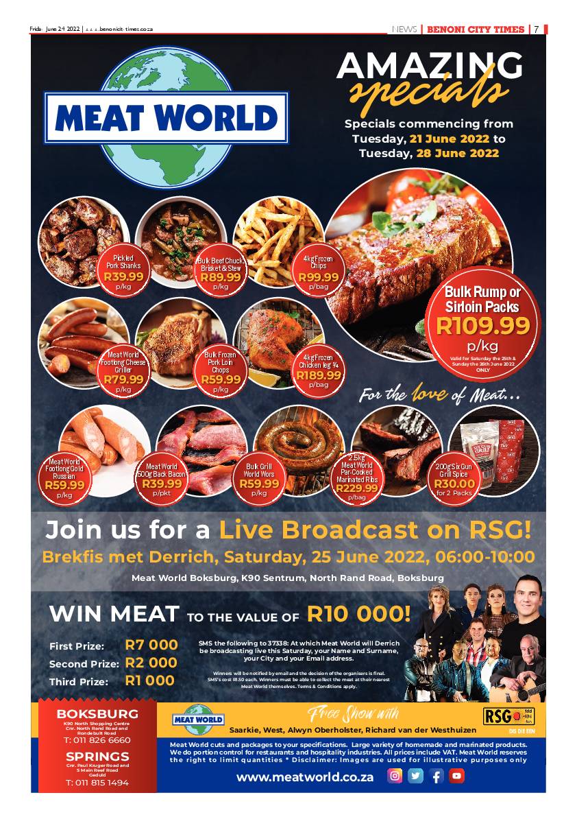 Benoni City Times 24 June 2022 page 7