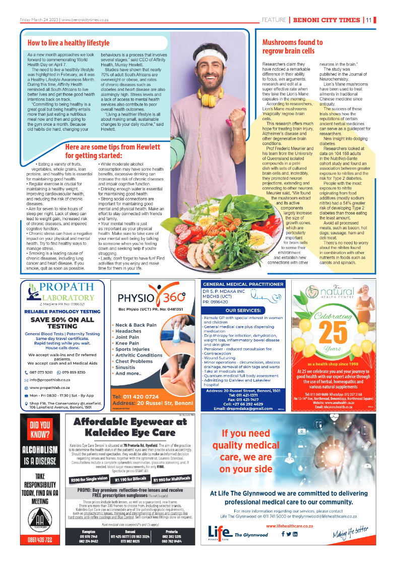 Benoni City Times 24 March 2023 page 11