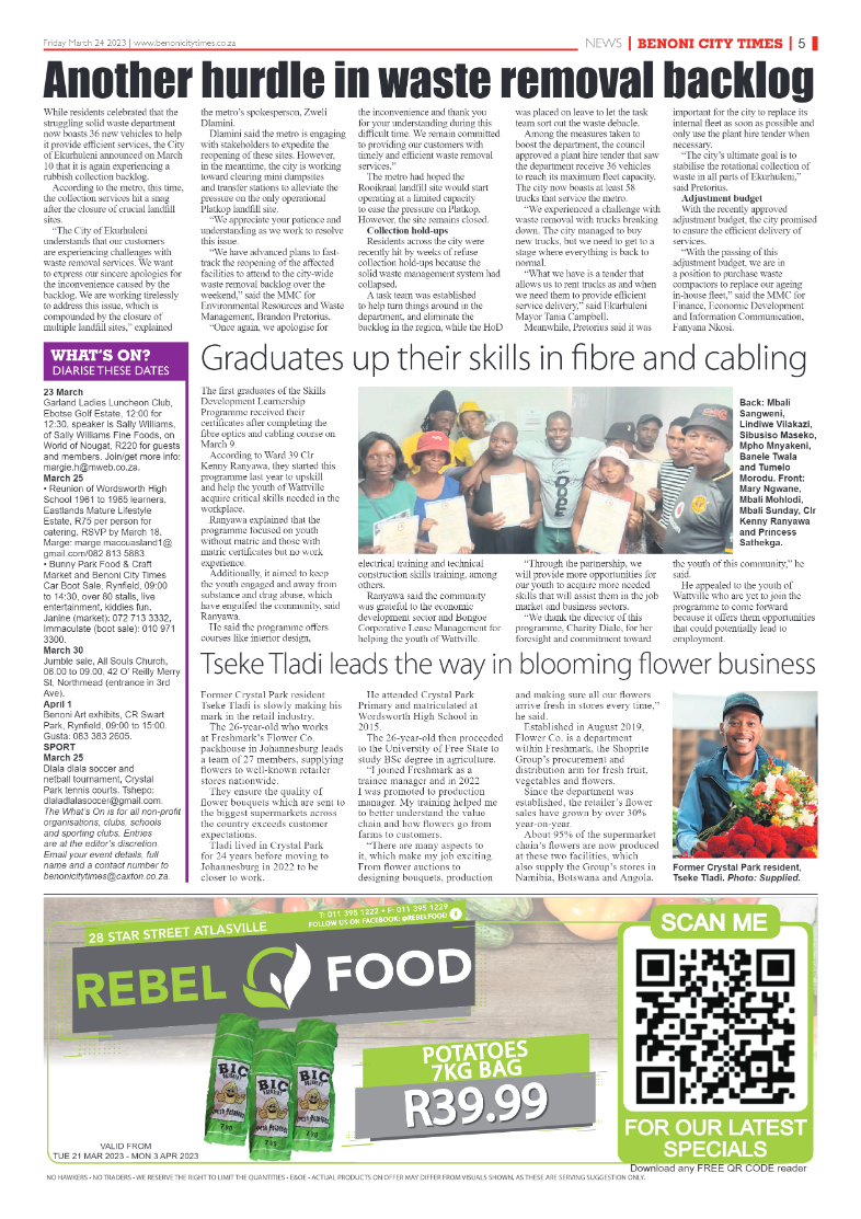 Benoni City Times 24 March 2023 page 5