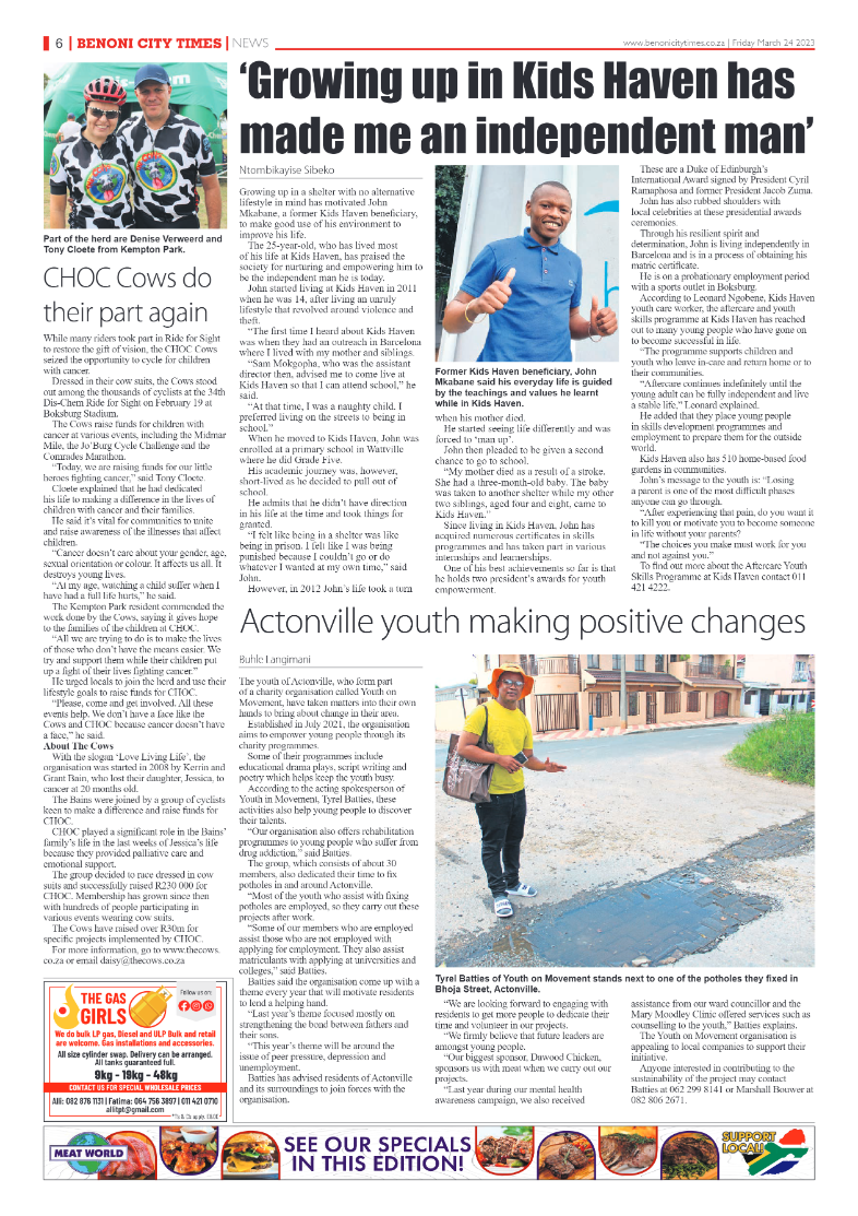 Benoni City Times 24 March 2023 page 6