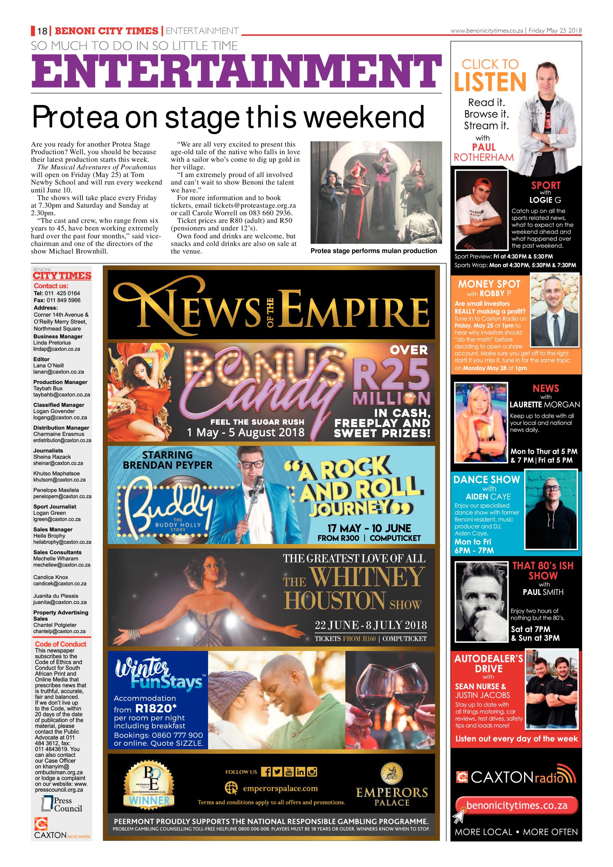 Benoni City Times 24 May 2018 page 18