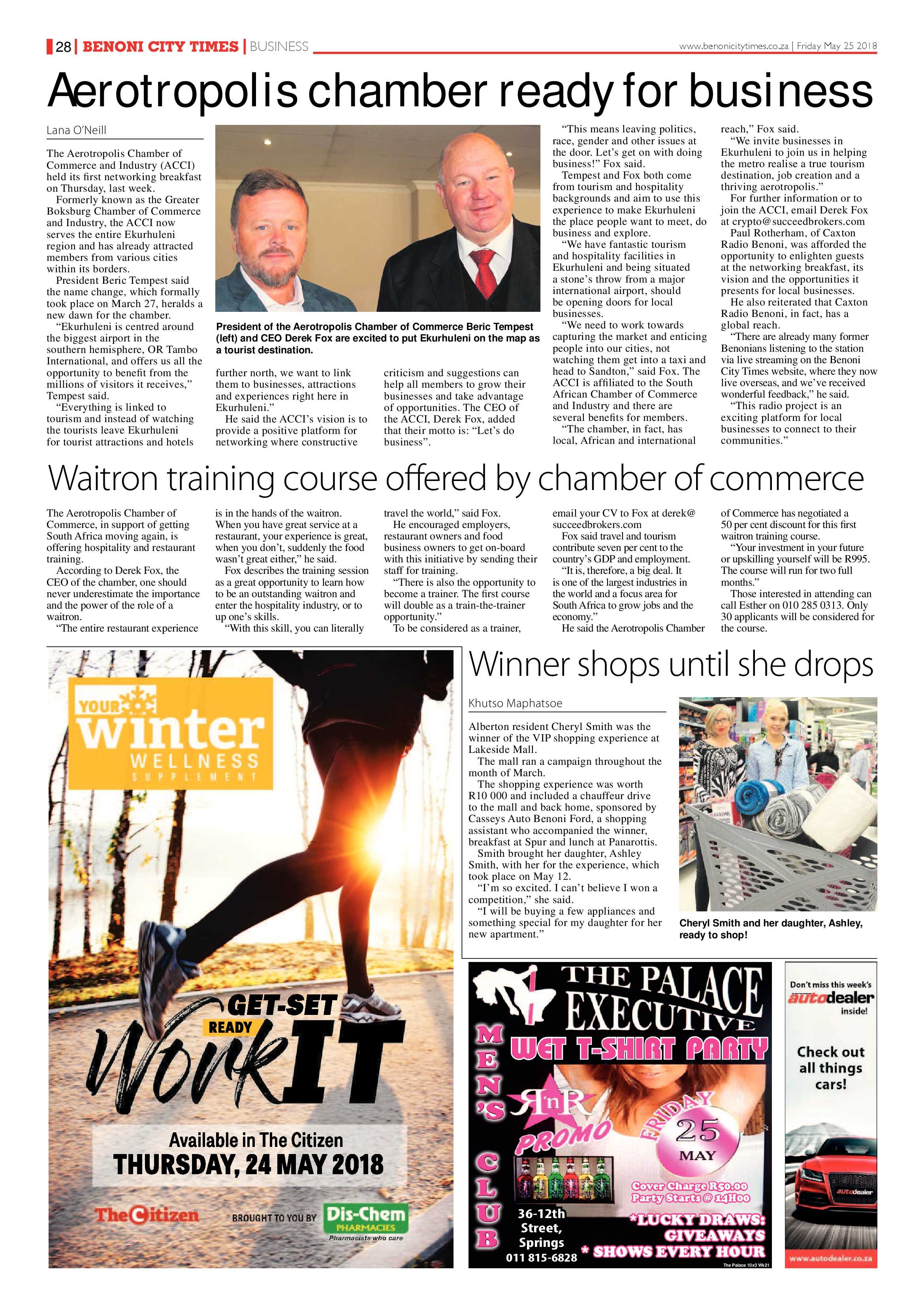 Benoni City Times 24 May 2018 page 28
