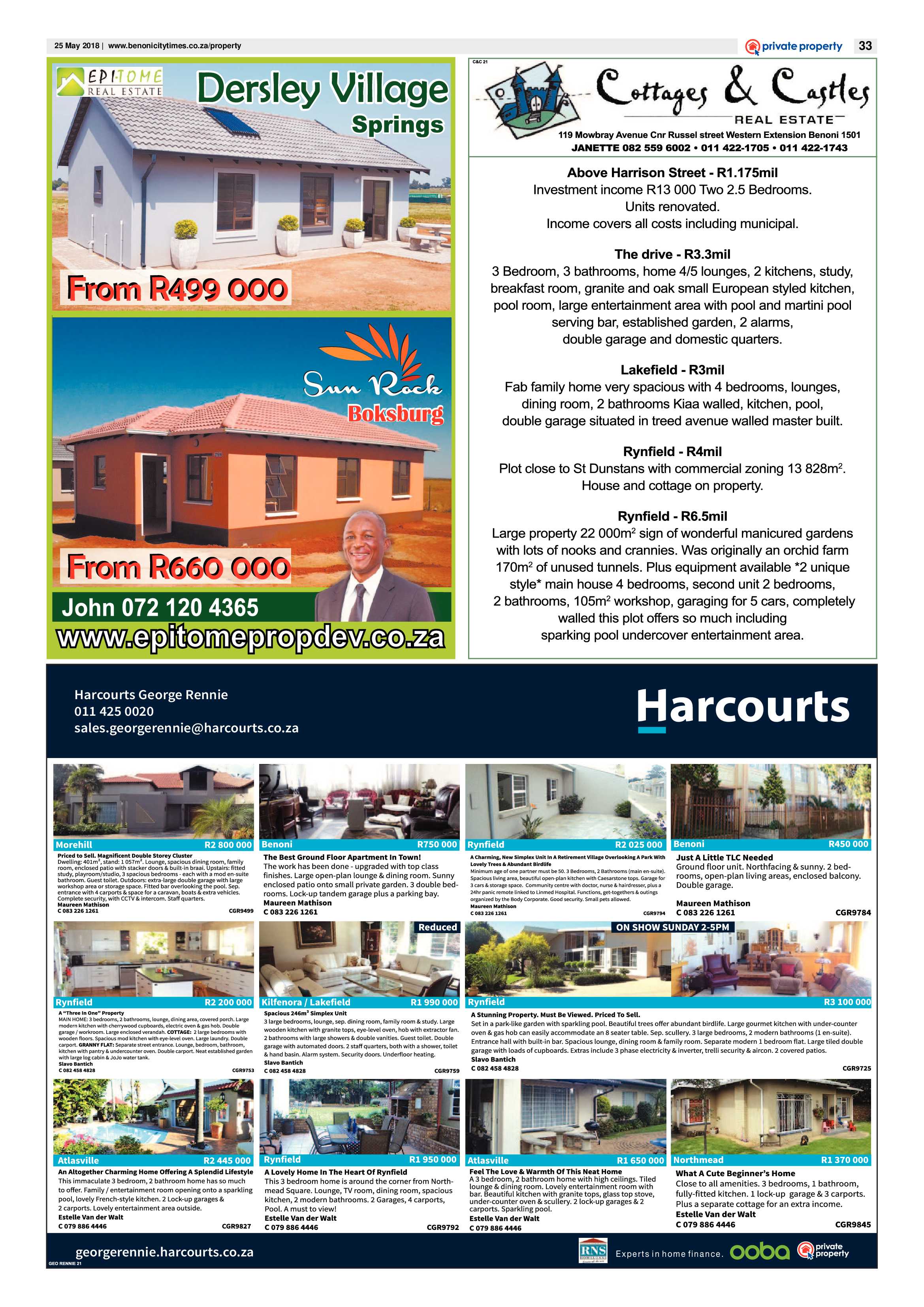 Benoni City Times 24 May 2018 page 33