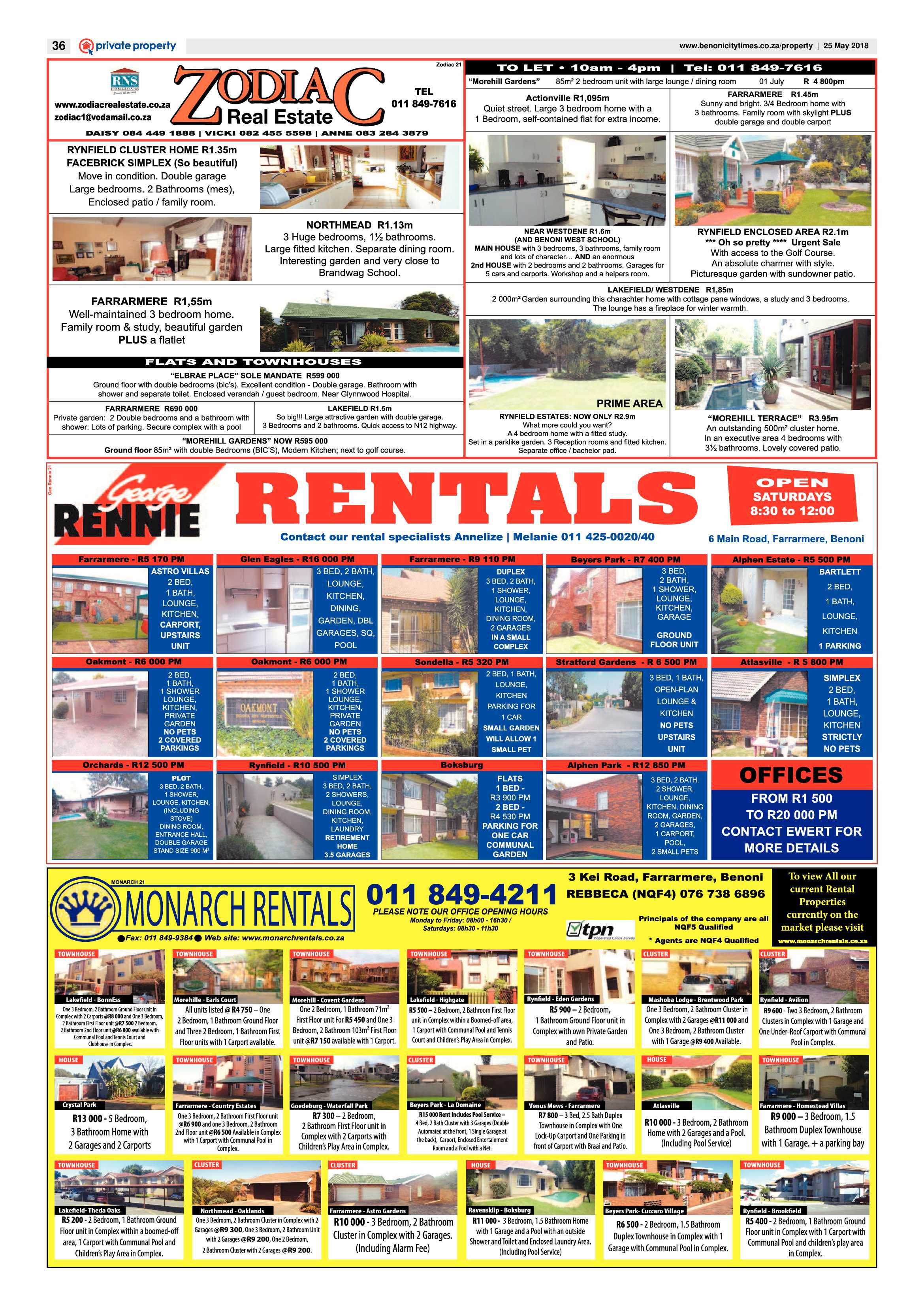 Benoni City Times 24 May 2018 page 36