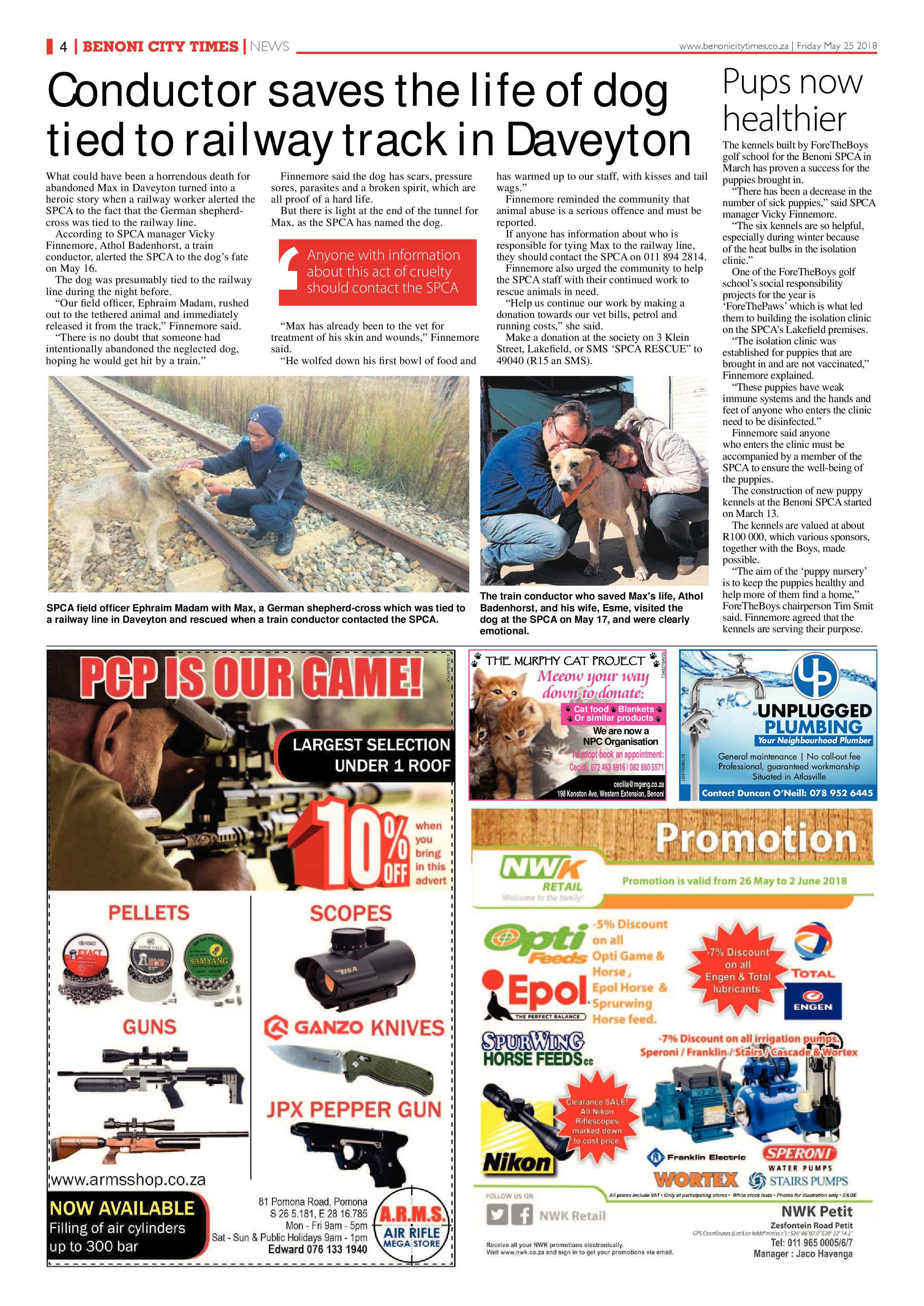 Benoni City Times 24 May 2018 page 4