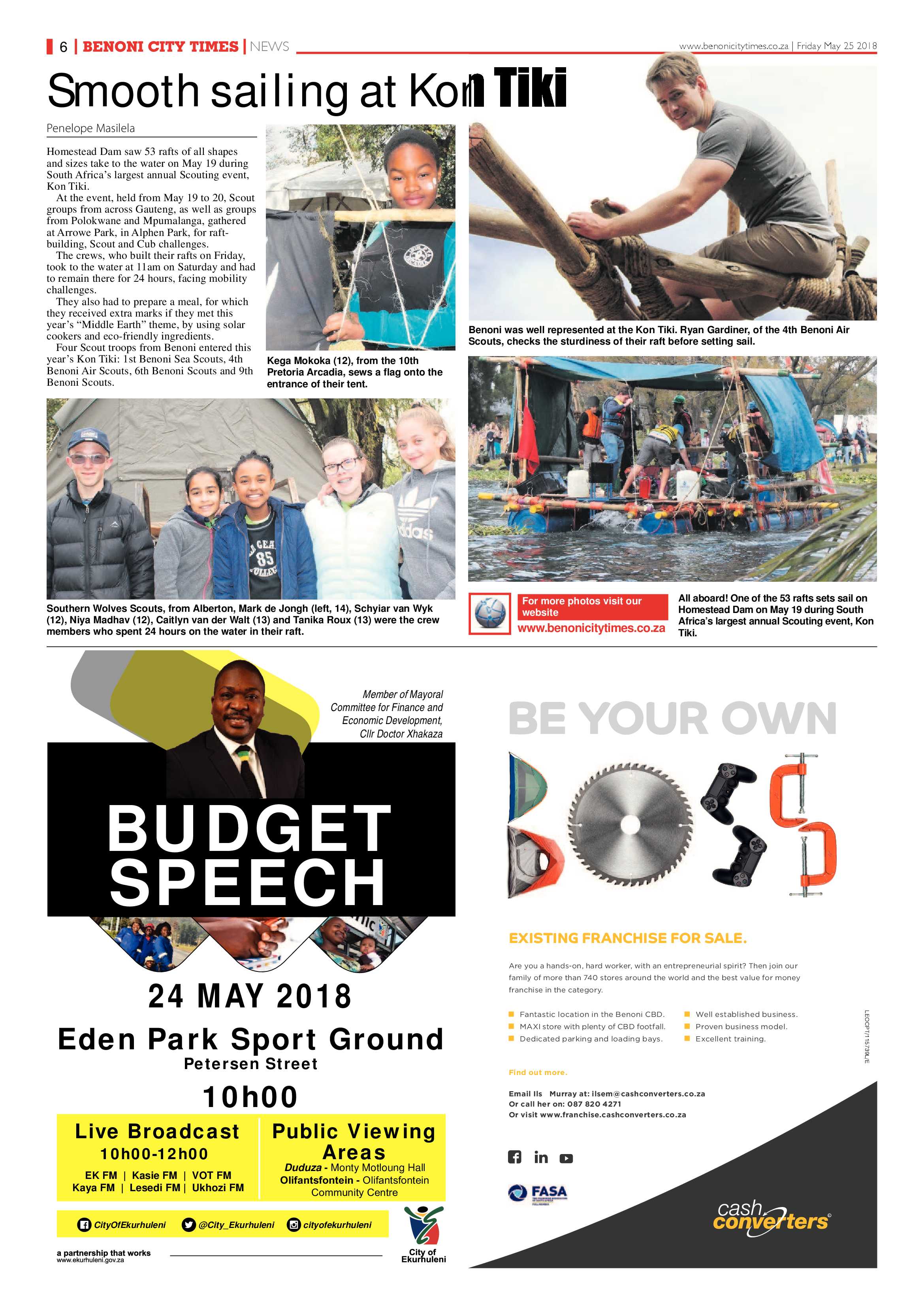 Benoni City Times 24 May 2018 page 6