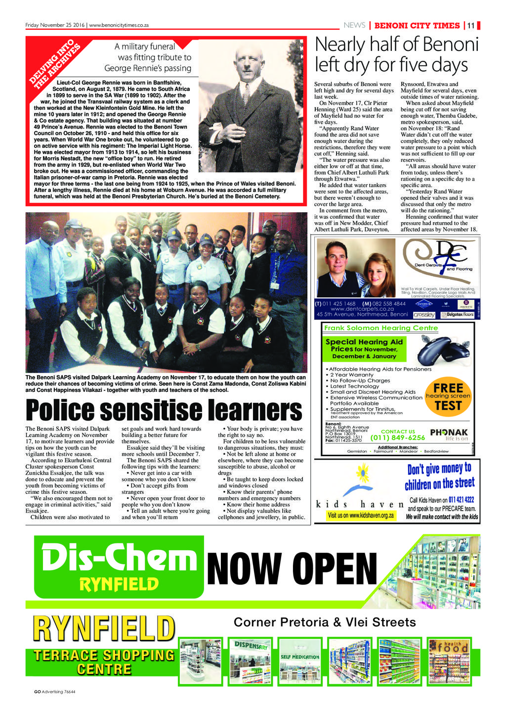Benoni City Times 24 November 2016 page 15