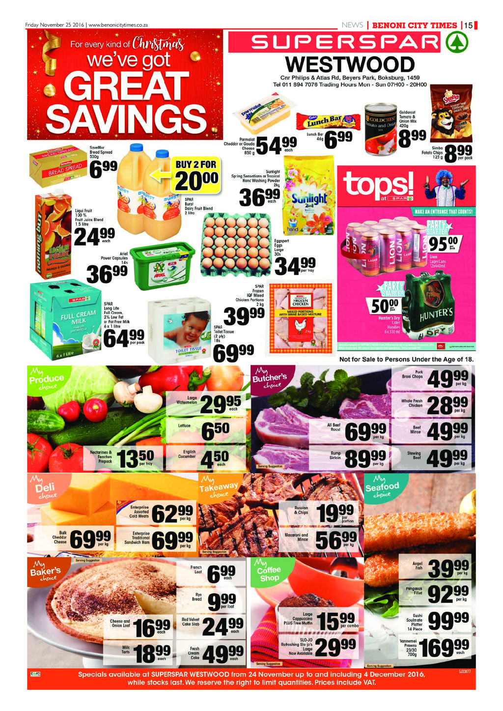 Benoni City Times 24 November 2016 page 19