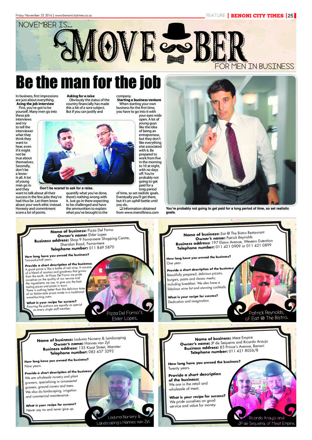 Benoni City Times 24 November 2016 page 29