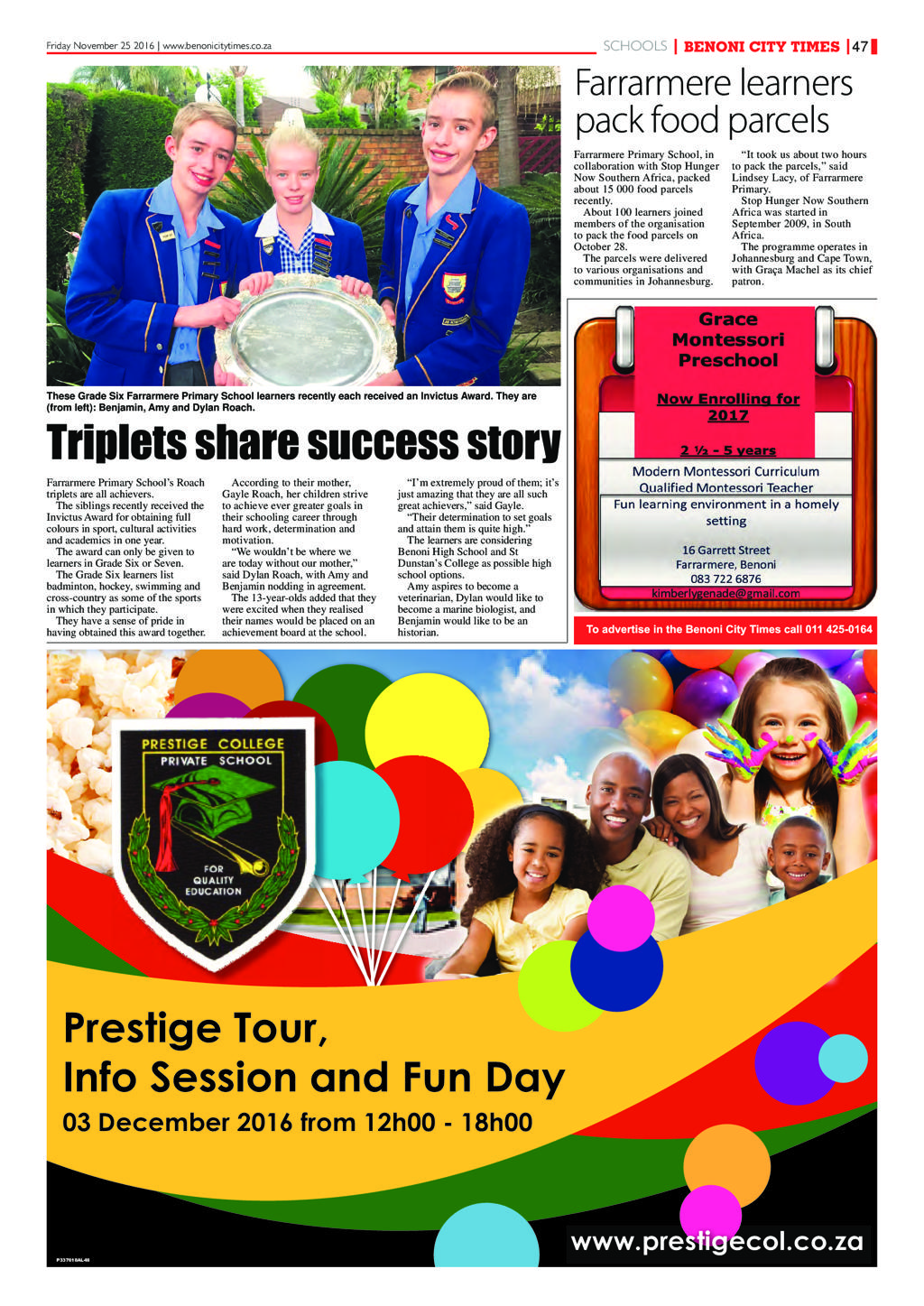 Benoni City Times 24 November 2016 page 51