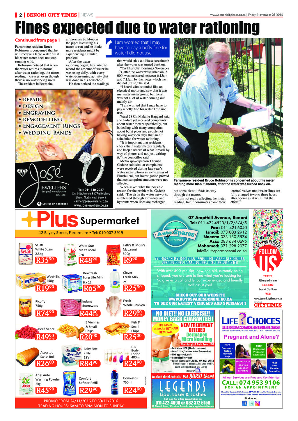 Benoni City Times 24 November 2016 page 6