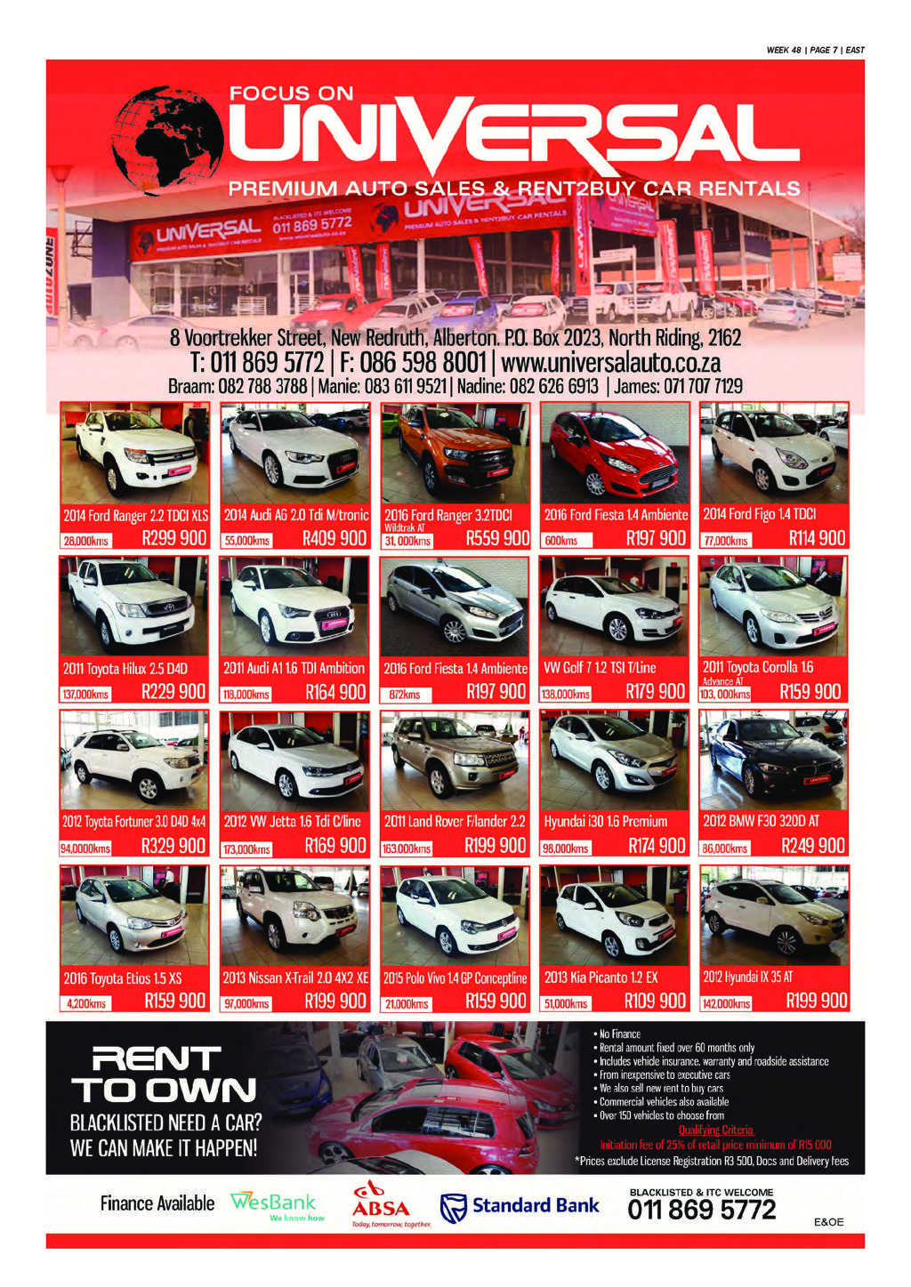 Benoni City Times 24 November 2016 page 67