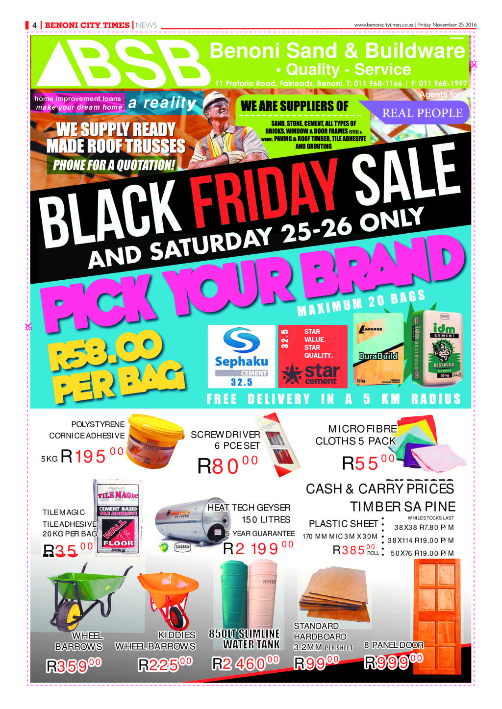 Benoni City Times 24 November 2016 page 8