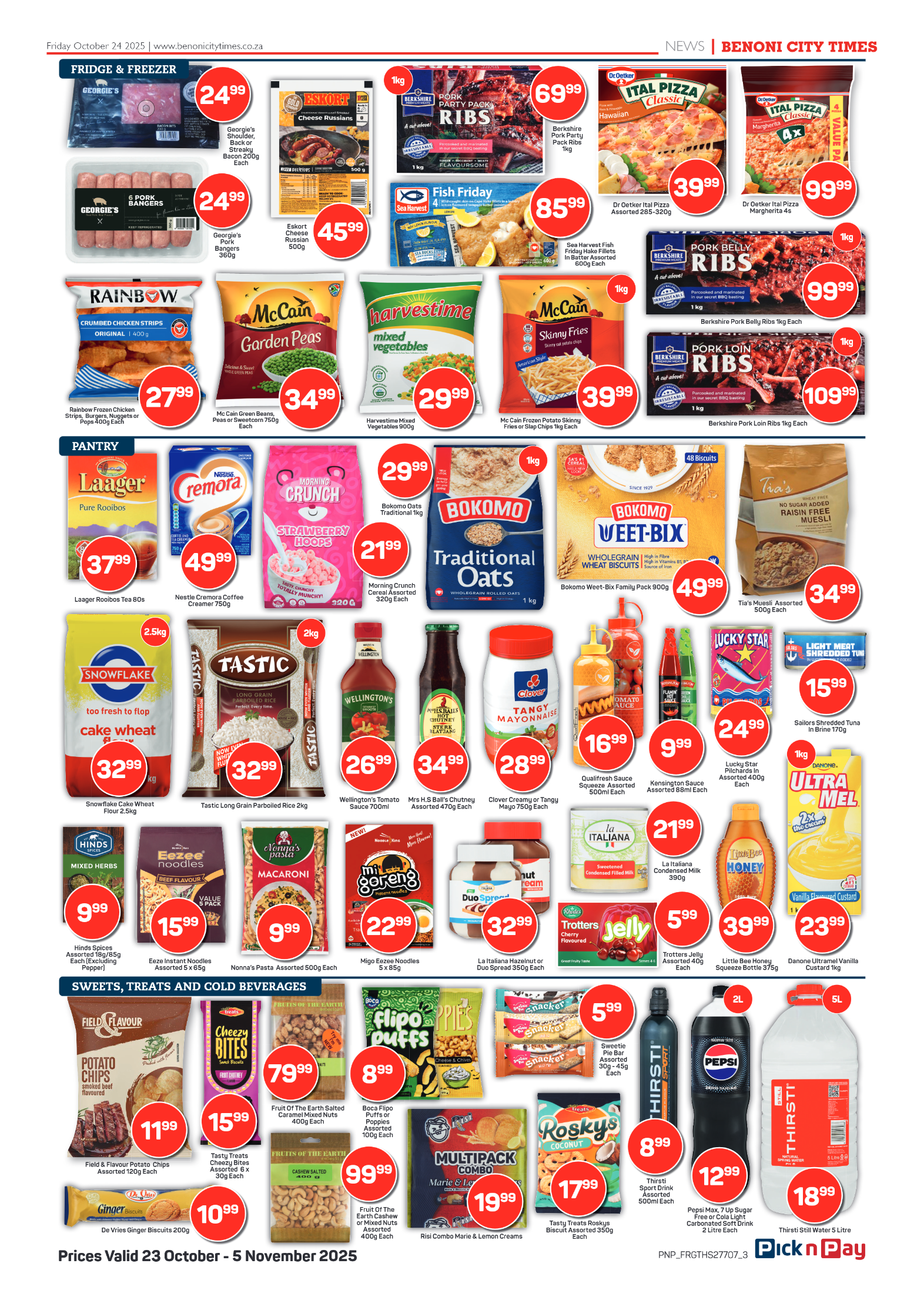 Benoni City Times 24 October 2025 page 15