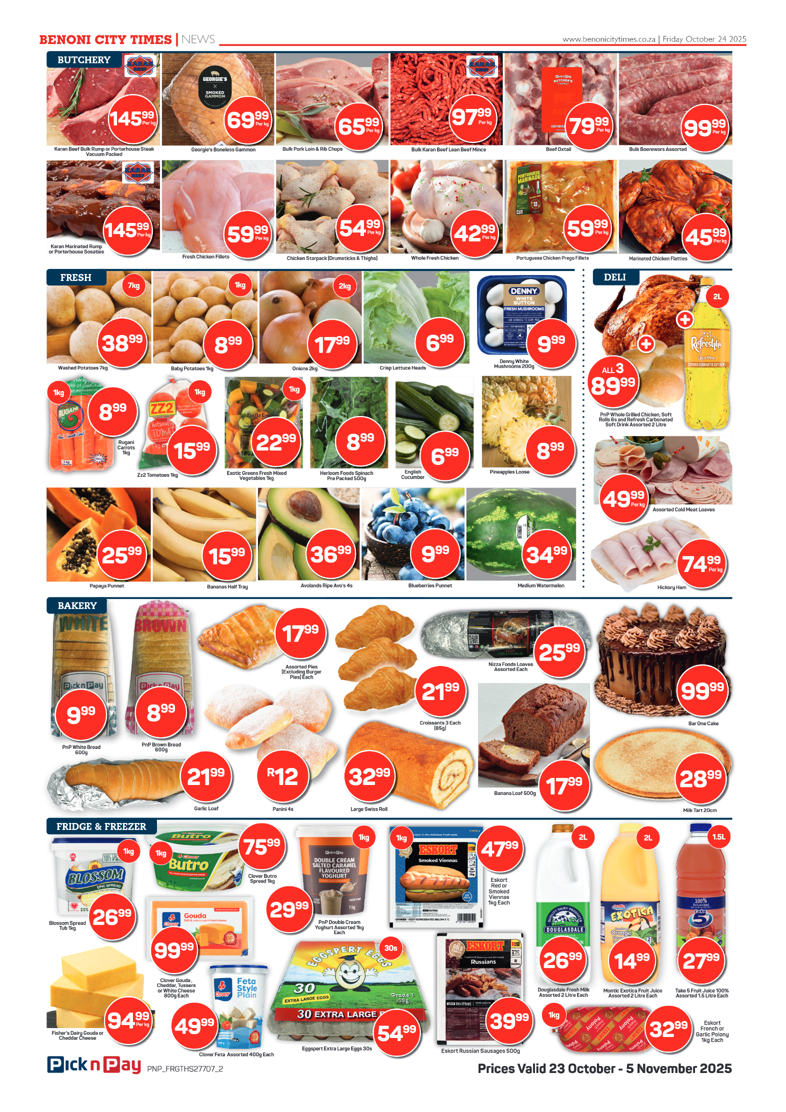 Benoni City Times 24 October 2025 page 2