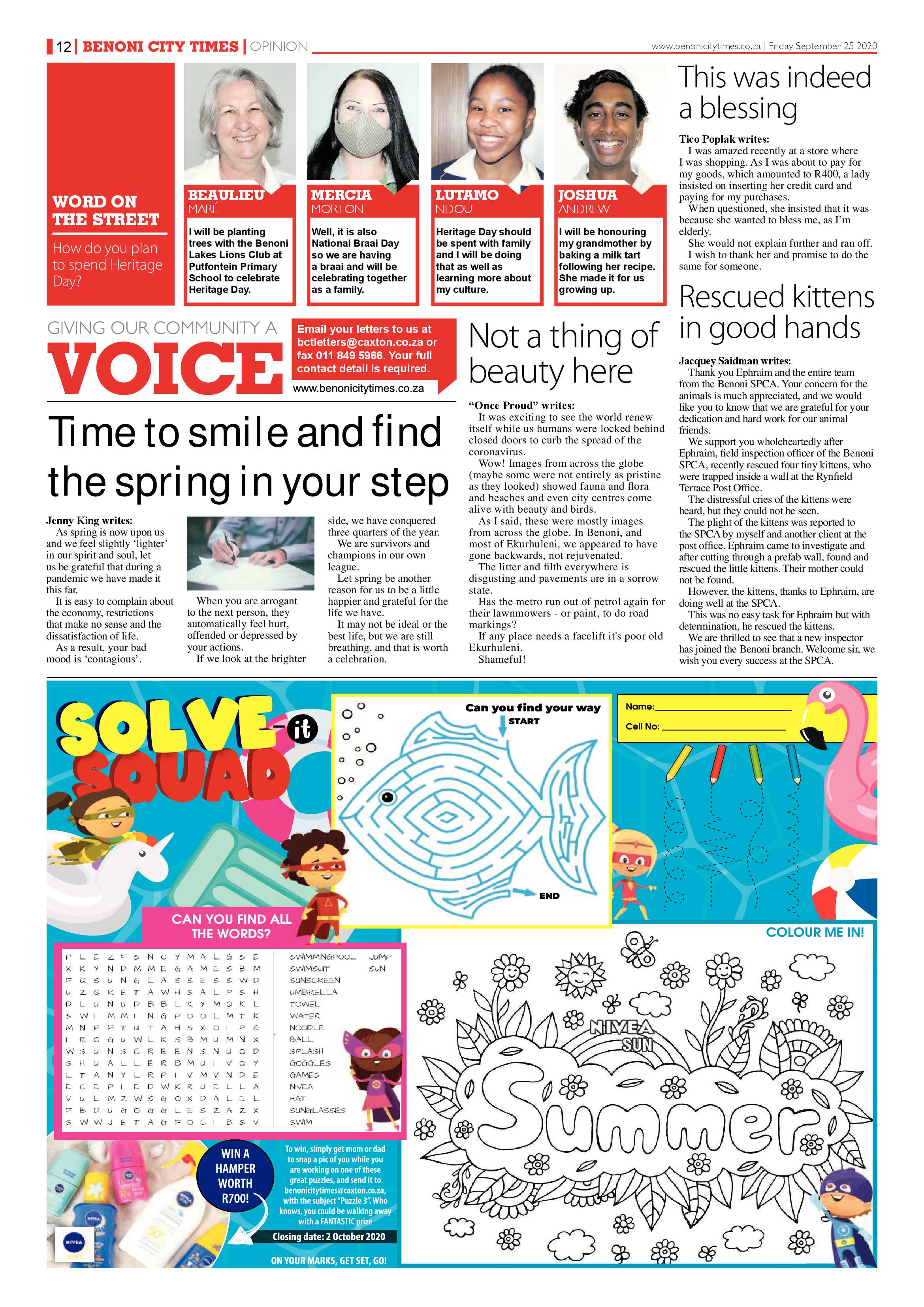 Benoni City Times 24 September 2020 page 12