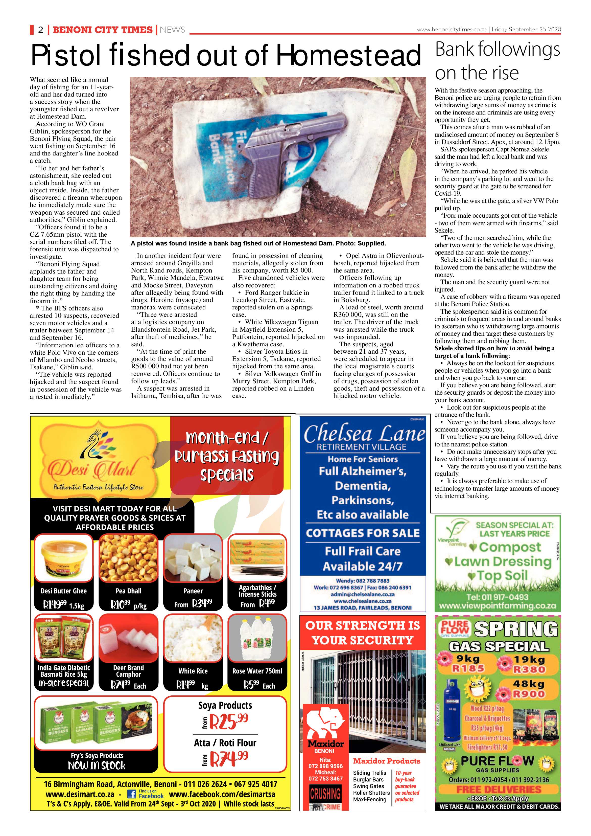 Benoni City Times 24 September 2020 page 2