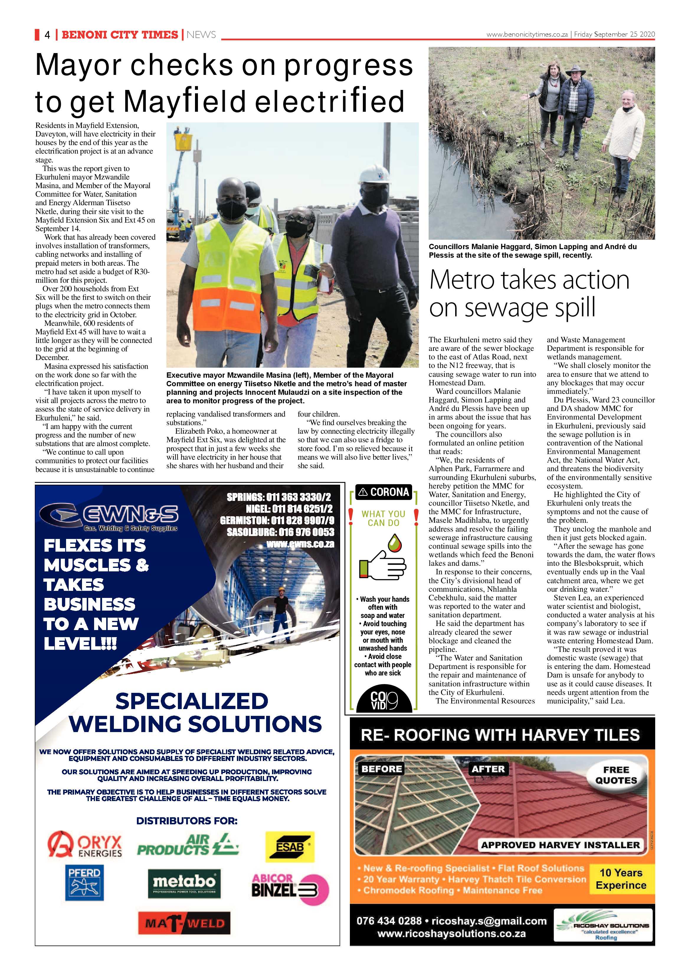 Benoni City Times 24 September 2020 page 4