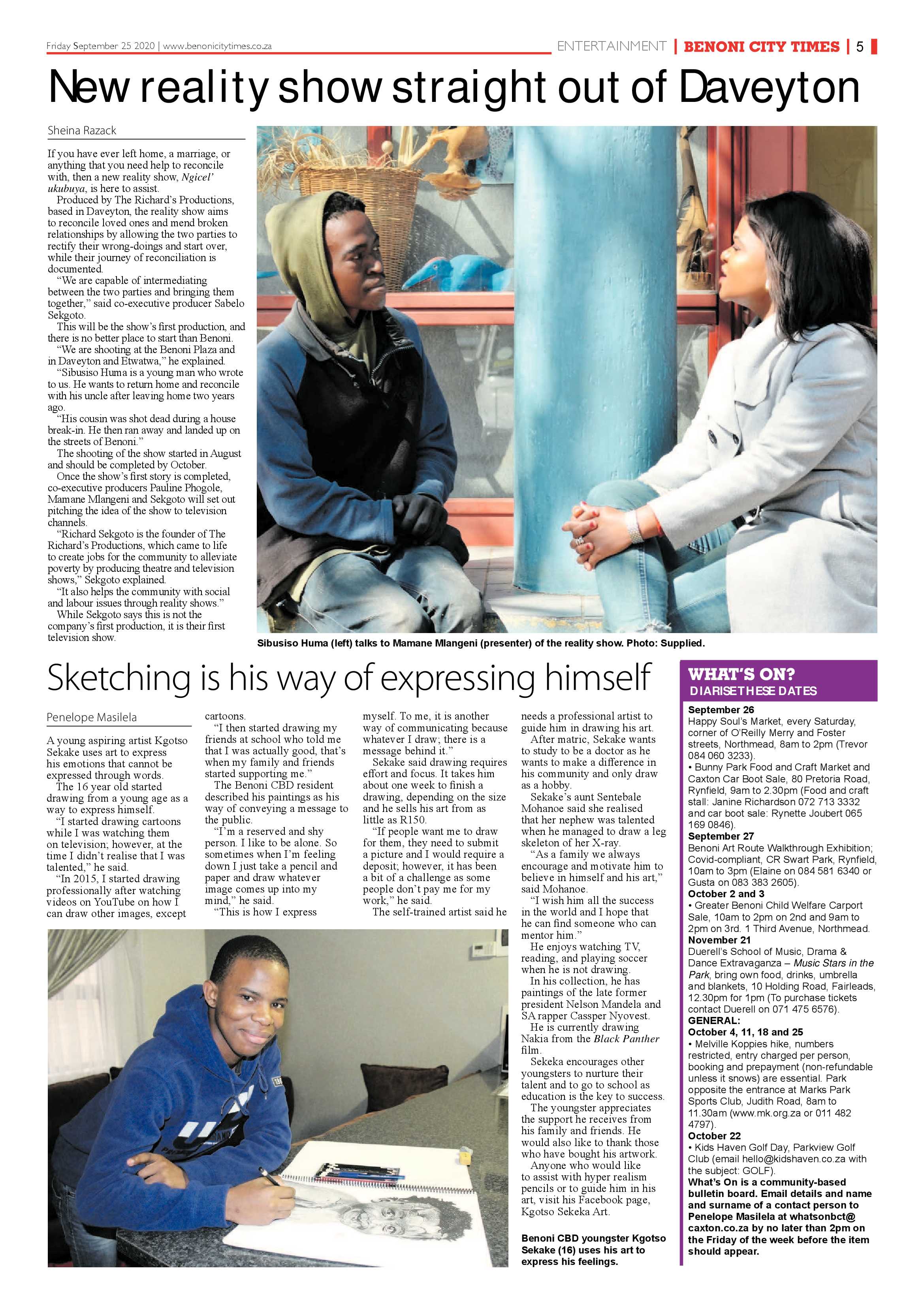 Benoni City Times 24 September 2020 page 5